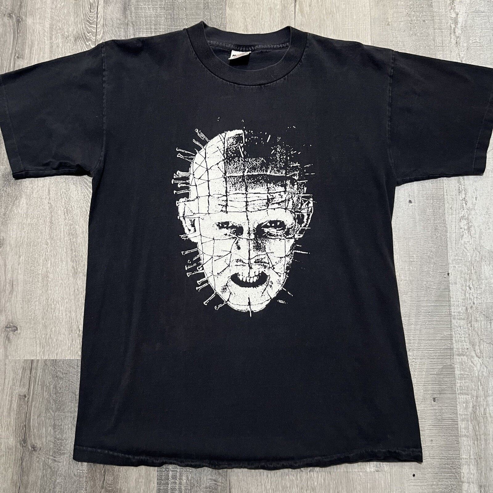 Vintage VTG Clive Barker Hellraiser Pin Head 90s Horror T Shirt L Size US L / EU 52-54 / 3 - 1 Thumbnail