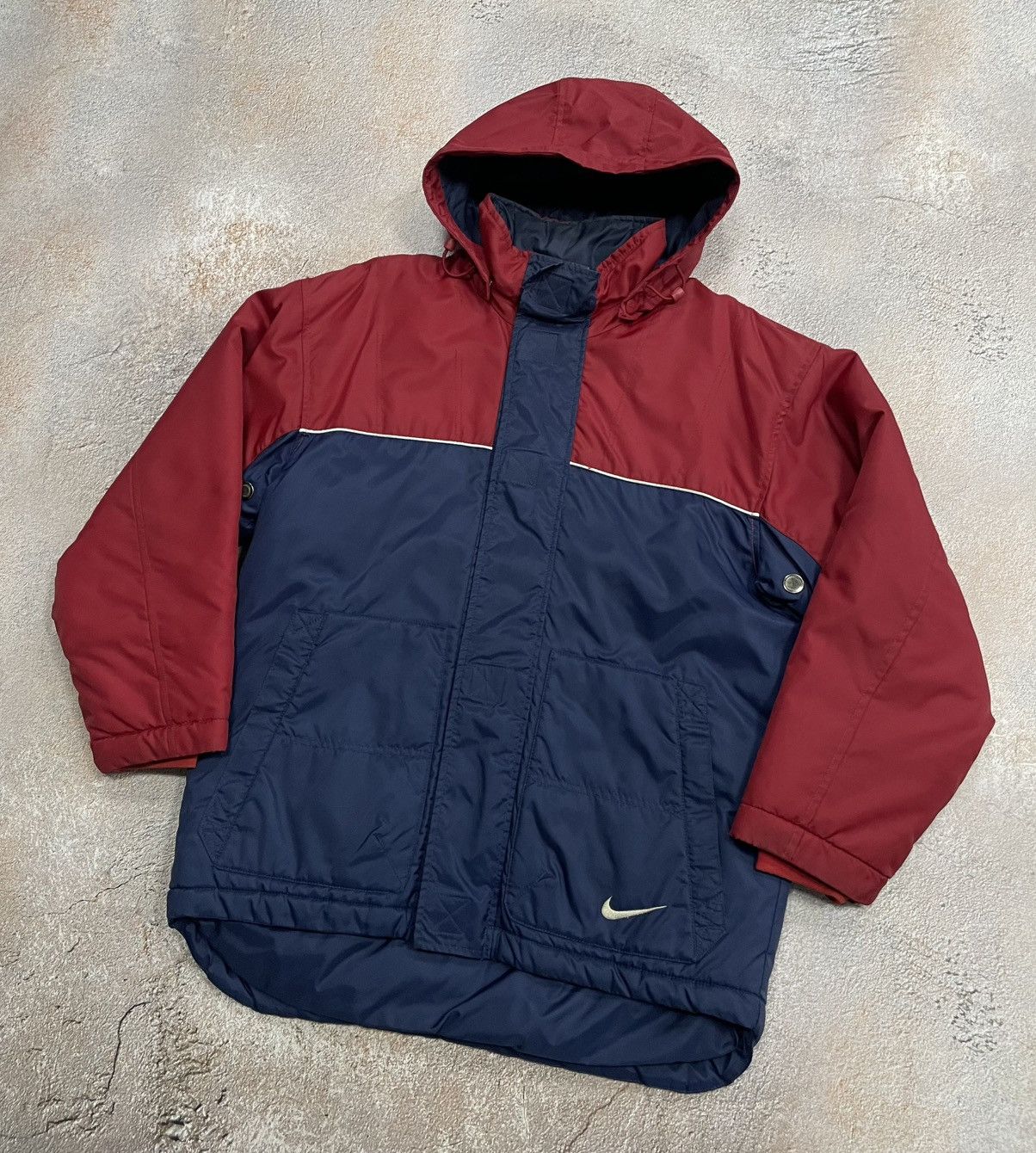 Nike Vintage Nike Big Swoosh Insulated Jacket Size US M / EU 48-50 / 2 - 2 Thumbnail