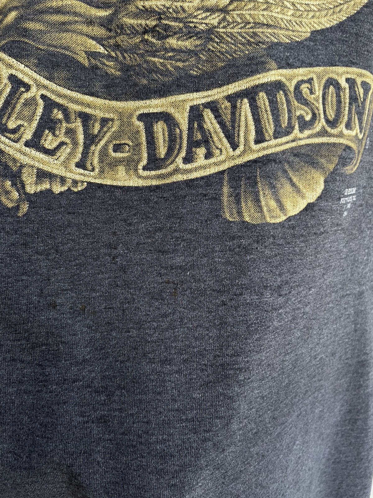 Harley Davidson × Vintage Harley Davidson 3D Emblem 1991 Vintage 90s Logo T-Shirt Tee Size US XL / EU 56 / 4 - 16 Thumbnail