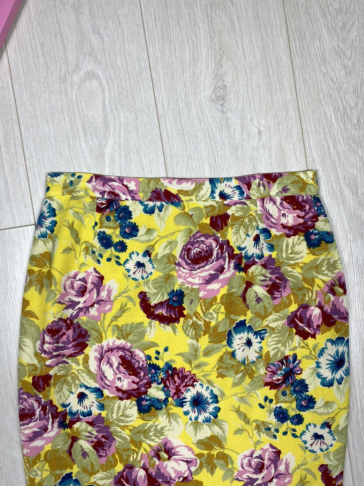 Kenzo × Vintage Kenzo Jungle Gonna 80s Skirt Size 28" / US 6 / IT 42 - 4 Thumbnail