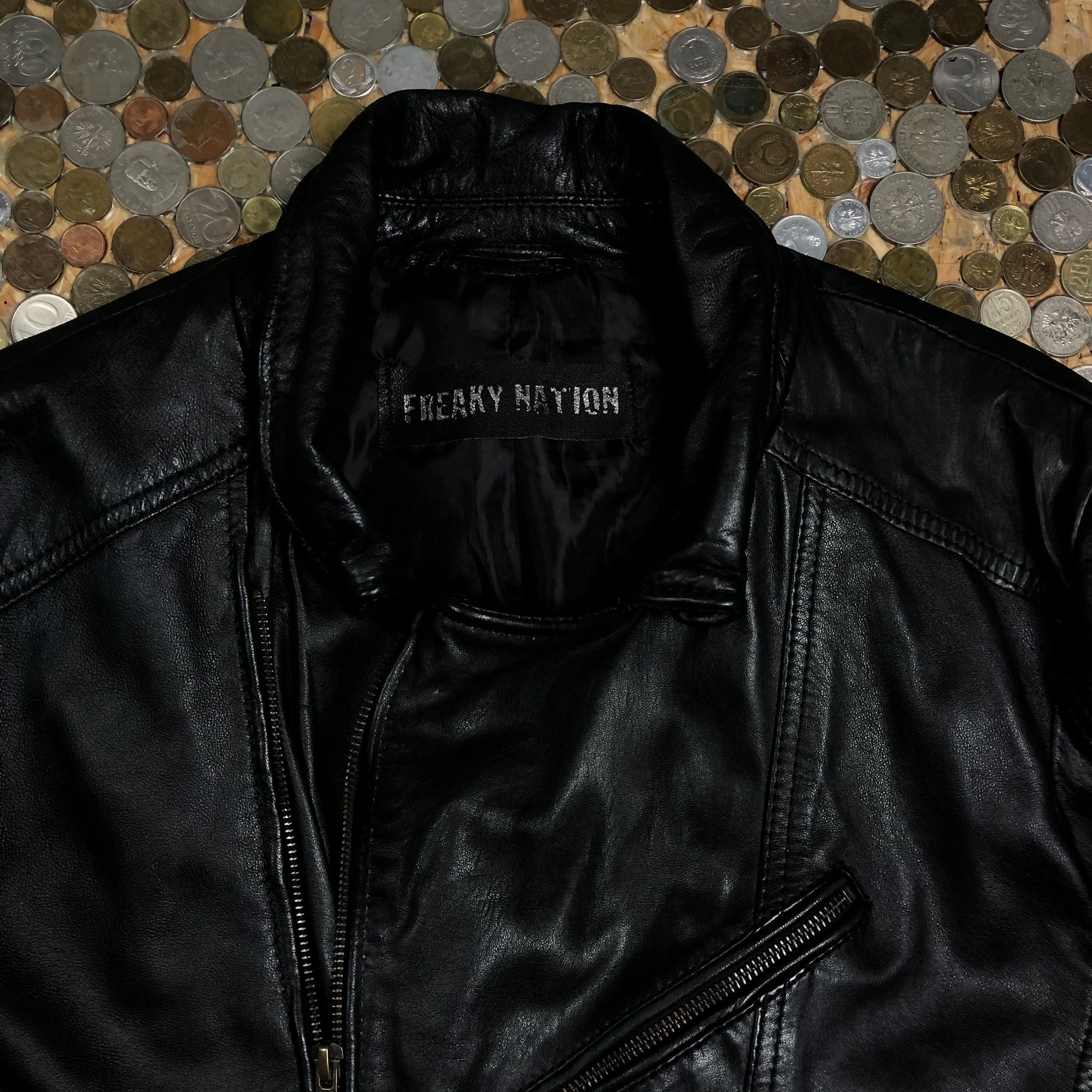 Vintage Freak Nation Vintage Leather Ramones Jacket Size US M / EU 48-50 / 2 - 2 Thumbnail