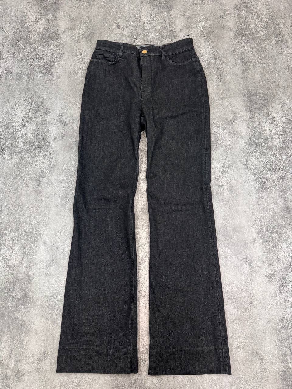 Max Mara Max Mara Women Denim Jeans Pants Straight Fit Black Size XS Size 25" / US 0 / IT 36 - 3 Thumbnail