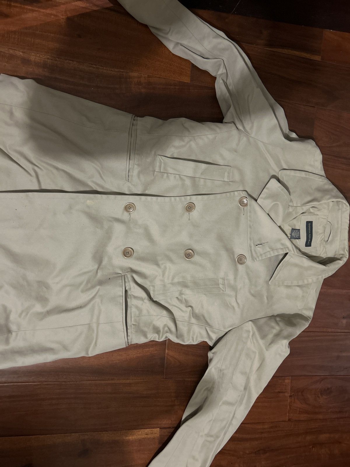 Banana Republic Light beige-sand colored Banana Republic Trench Coat Size US M / EU 48-50 / 2 - 2 Thumbnail