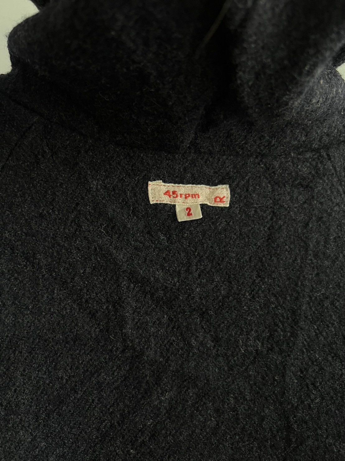 45rpm Faded Black Vintage 45rpm Parka Hoodie Reversible Jacket Size US M / EU 48-50 / 2 - 9 Thumbnail