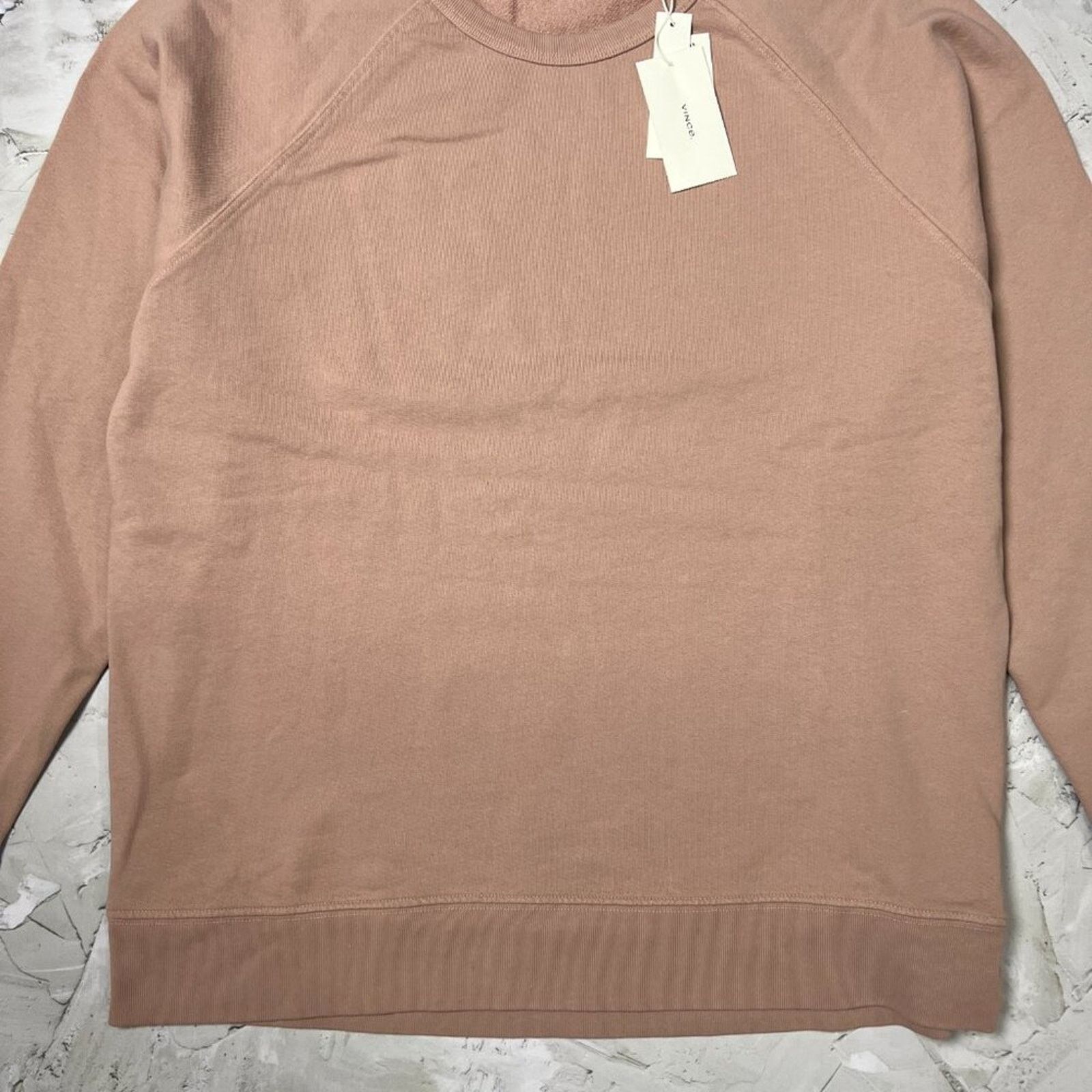 Vince Vince Garment Dye Long Sleeve Tee Mens L USA NWT Size US L / EU 52-54 / 3 - 8 Thumbnail