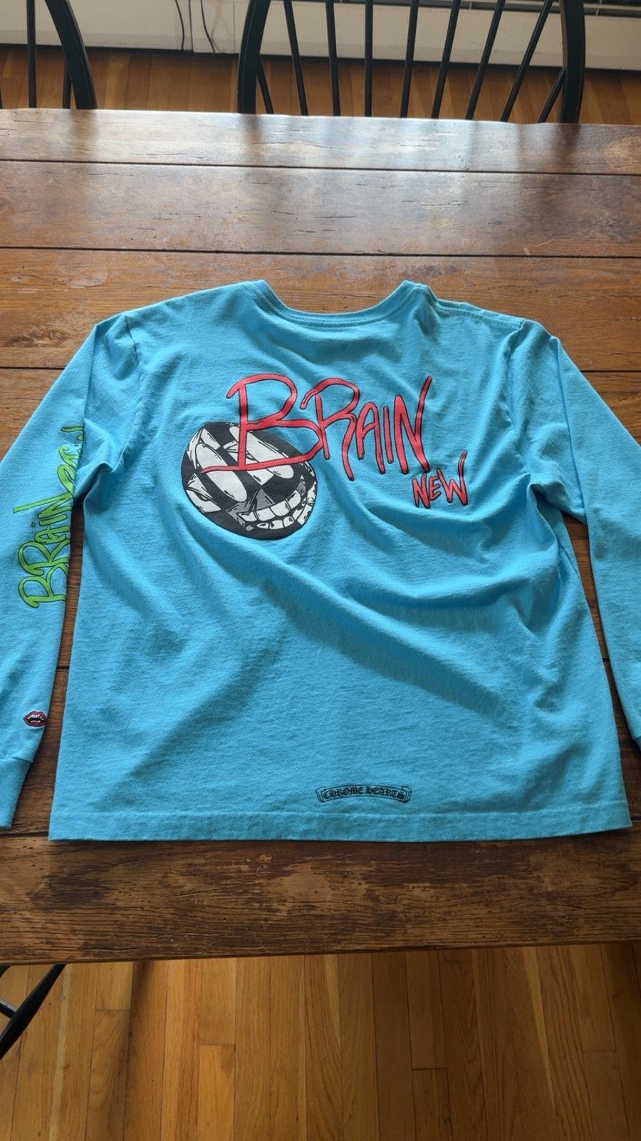 Chrome Hearts Matty Boy Brain New Long Sleeve Size US XL / EU 56 / 4 - 1 Thumbnail