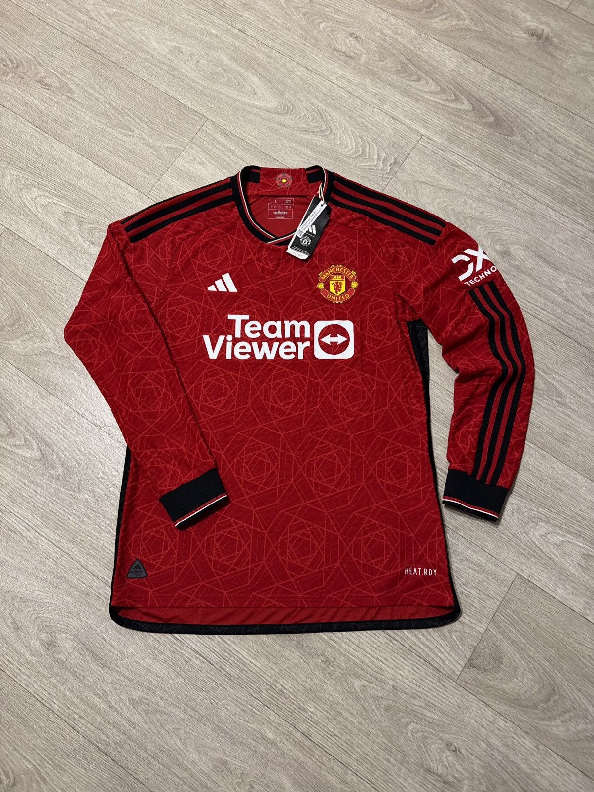 Adidas 🔷Adidas Manchester United 2023/24 Long sleeve Soccer jersey🔷 Size US L / EU 52-54 / 3 - 1 Thumbnail