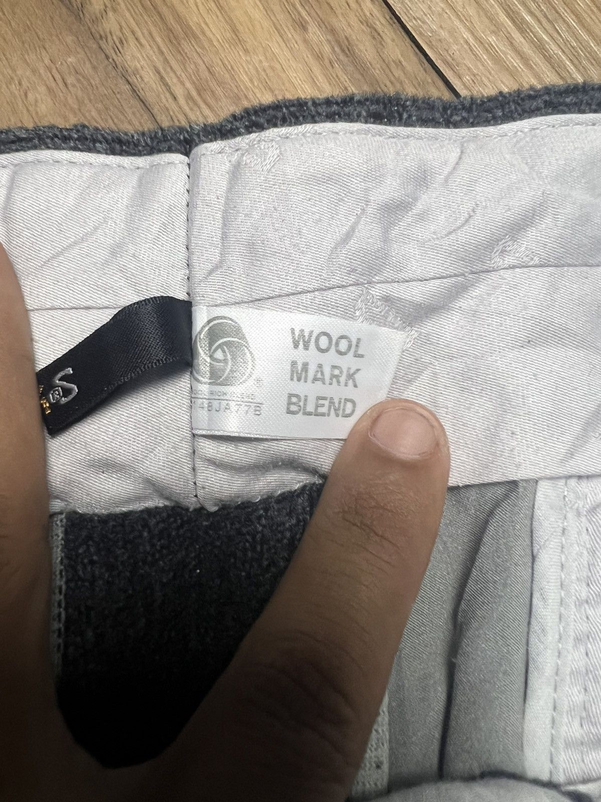 DAKS DAKS LONDON Woolmark 90% Wool Trousers (41) Size US 34 / EU 50 - 10 Thumbnail