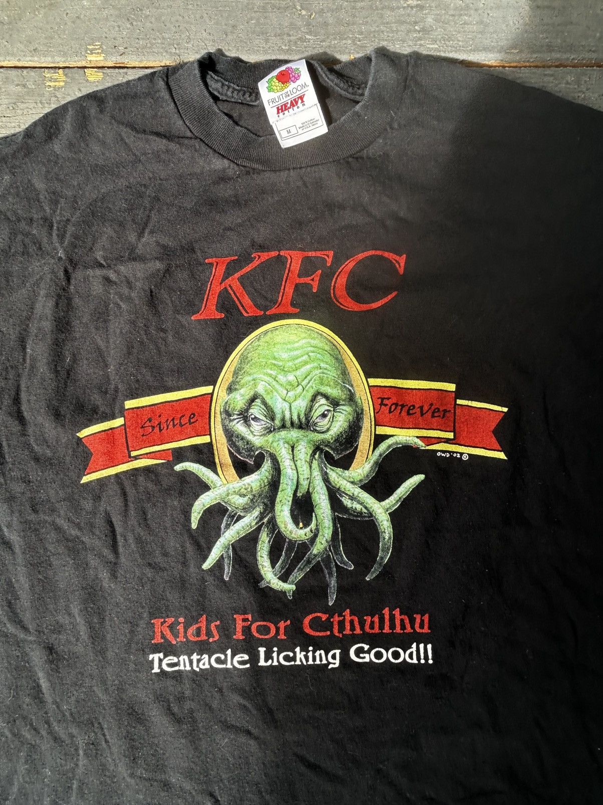 Fruit Of The Loom × Vintage '2003 RARE Vintage KFC Promo Tee Size US M / EU 48-50 / 2 - 2 Thumbnail
