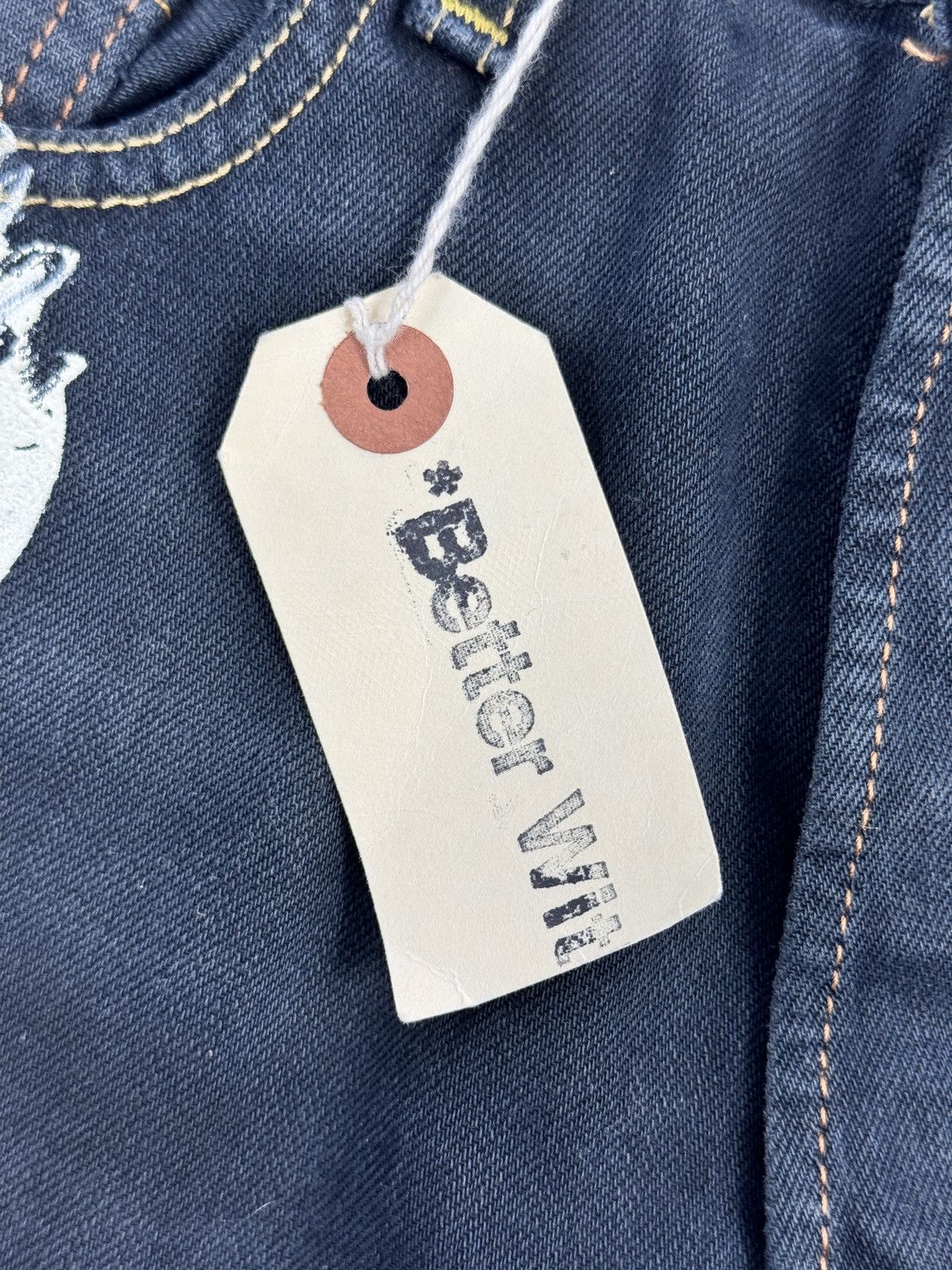 Better With Age x LEVI’S TOILE DENIM JEANS Size US 31 - 6 Thumbnail