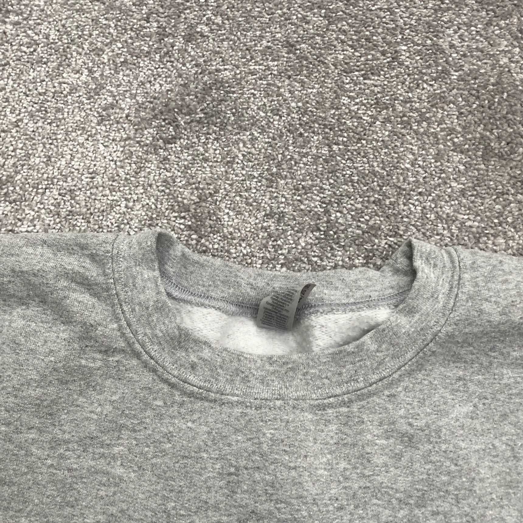 Gildan Gildan Heavy Blend Pullover Sweatshirt Mens 2XL Gray Fleece Crew Neck Graphic Shirt Size US XXL / EU 58 / 5 - 4 Thumbnail