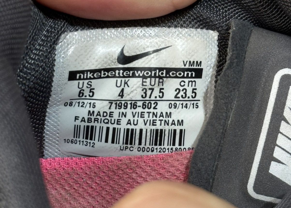 Nike Nike Air Max Sequent Running Gray Pink Size US 6.5 / IT 36.5 - 7 Thumbnail