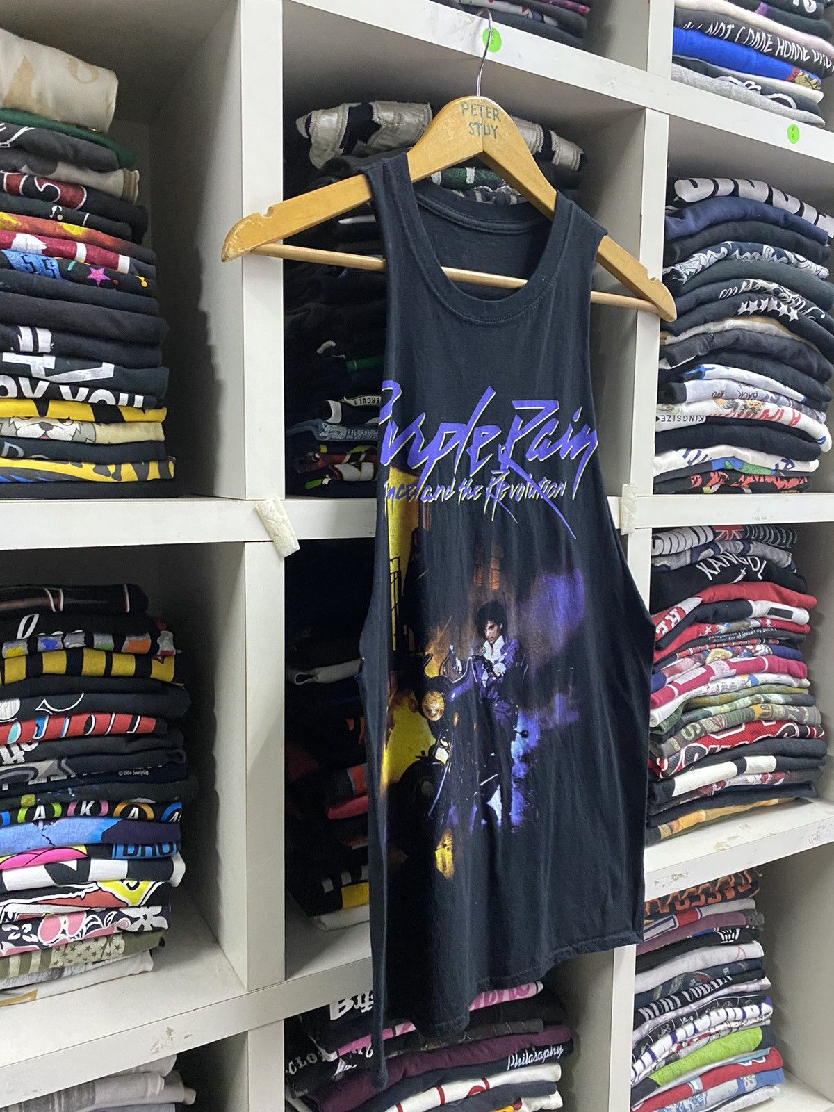 Vintage Purple Rain Band Tank Tops Size US S / EU 44-46 / 1 - 4 Thumbnail