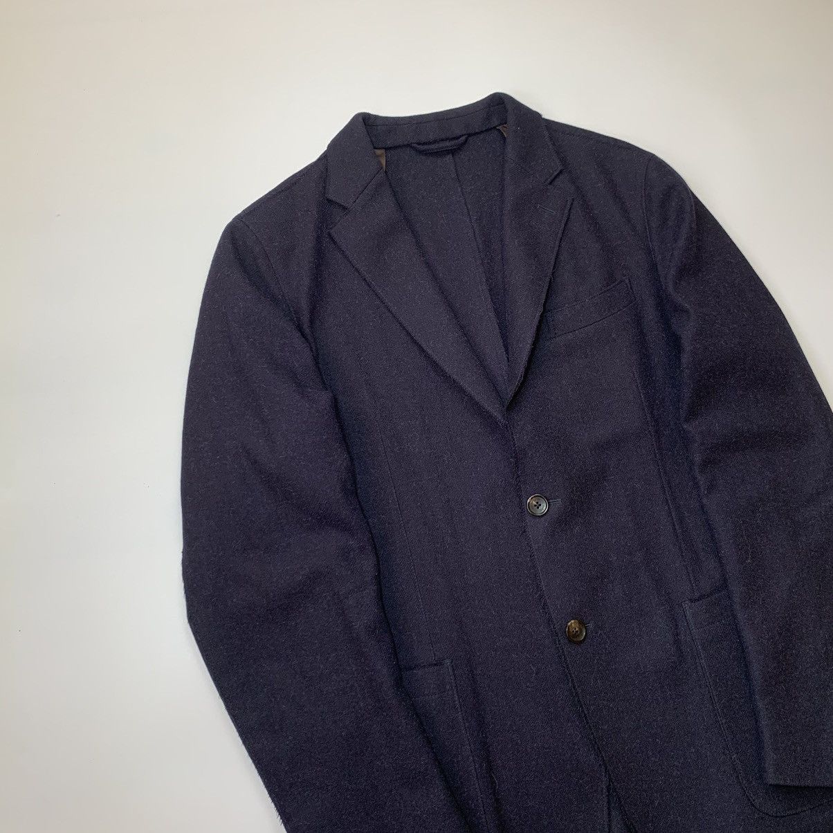 Ermenegildo Zegna Ermenegildo Zegna Trofeo Tweed Blazer Lana Wool Size 52L - 2 Thumbnail