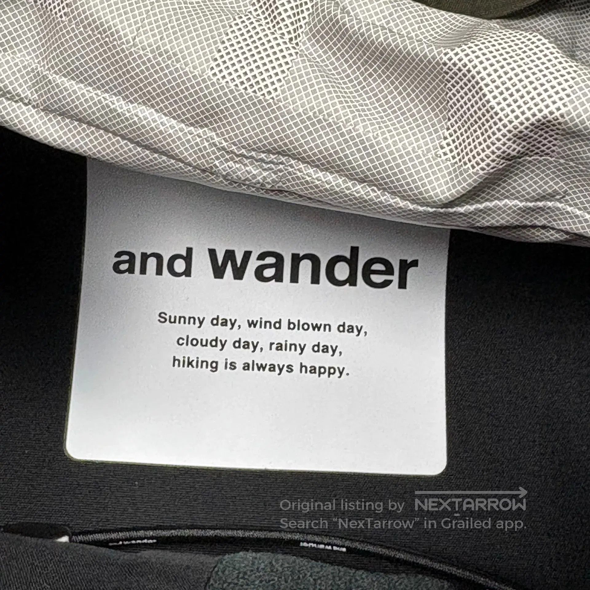 And Wander AND WANDER 24SS 2.5L HIKER RAIN JACKET. Size US S / EU 44-46 / 1 - 3 Thumbnail