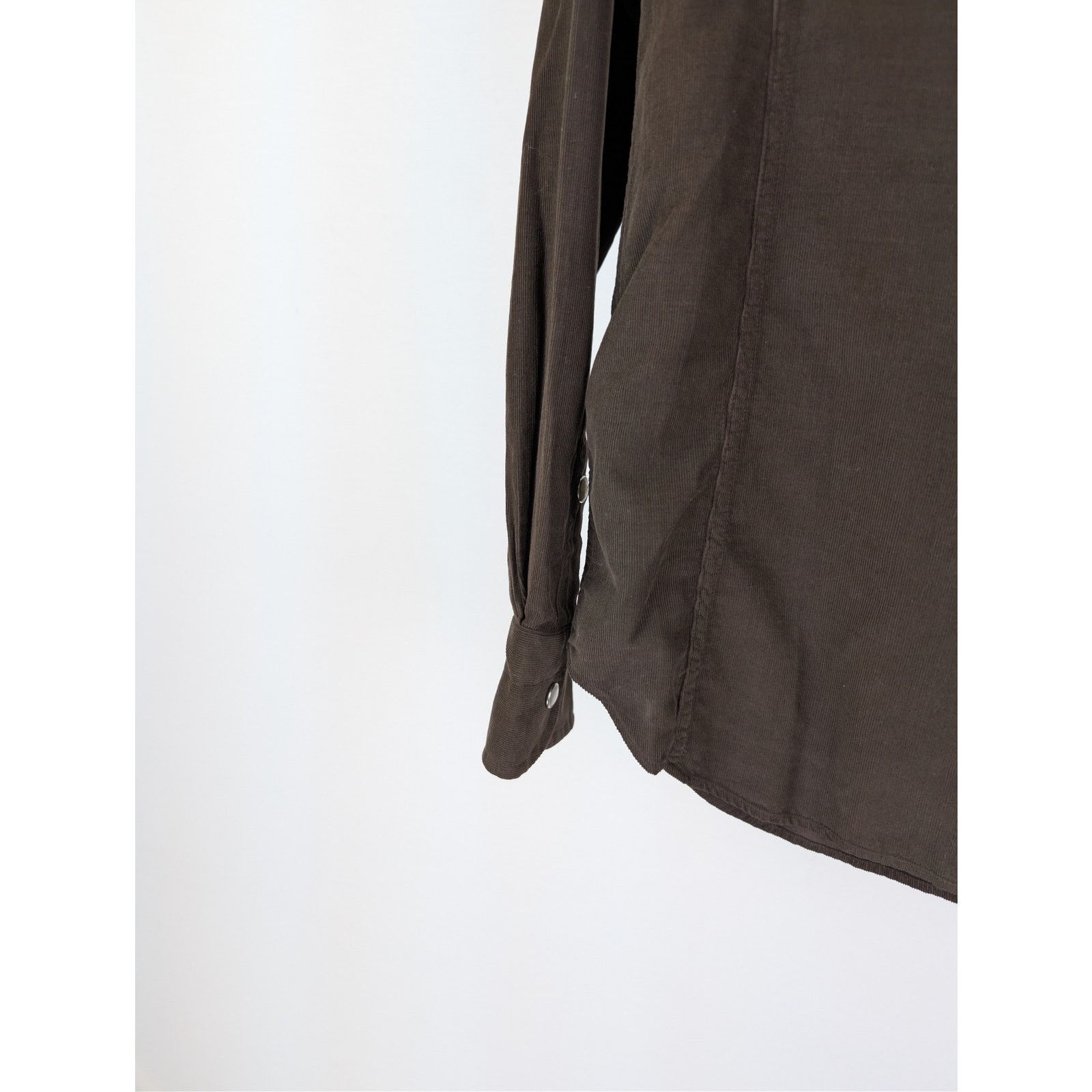 Tom Ford o1rshd1 CC20 Button up Shirt in Dark Brown Size US S / EU 44-46 / 1 - 13 Thumbnail