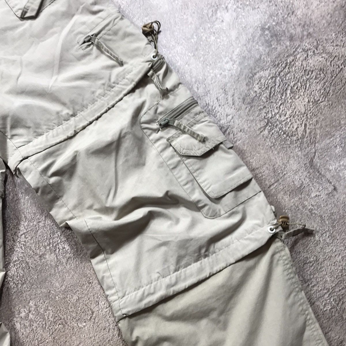 Vintage Vintage 90s Baggy Cargo Pants Parachute Streetwear Washed 30 Size US 30 / EU 46 - 4 Thumbnail