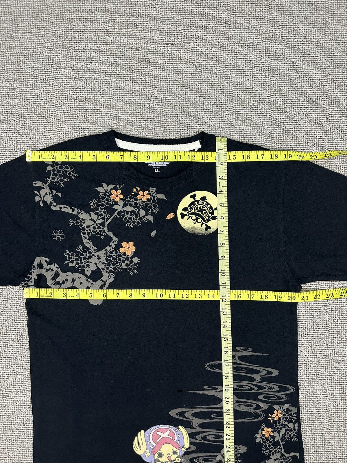 One Piece Anime One Piece X Sukajan Deformed Tshirt A941 Size US M / EU 48-50 / 2 - 8 Thumbnail