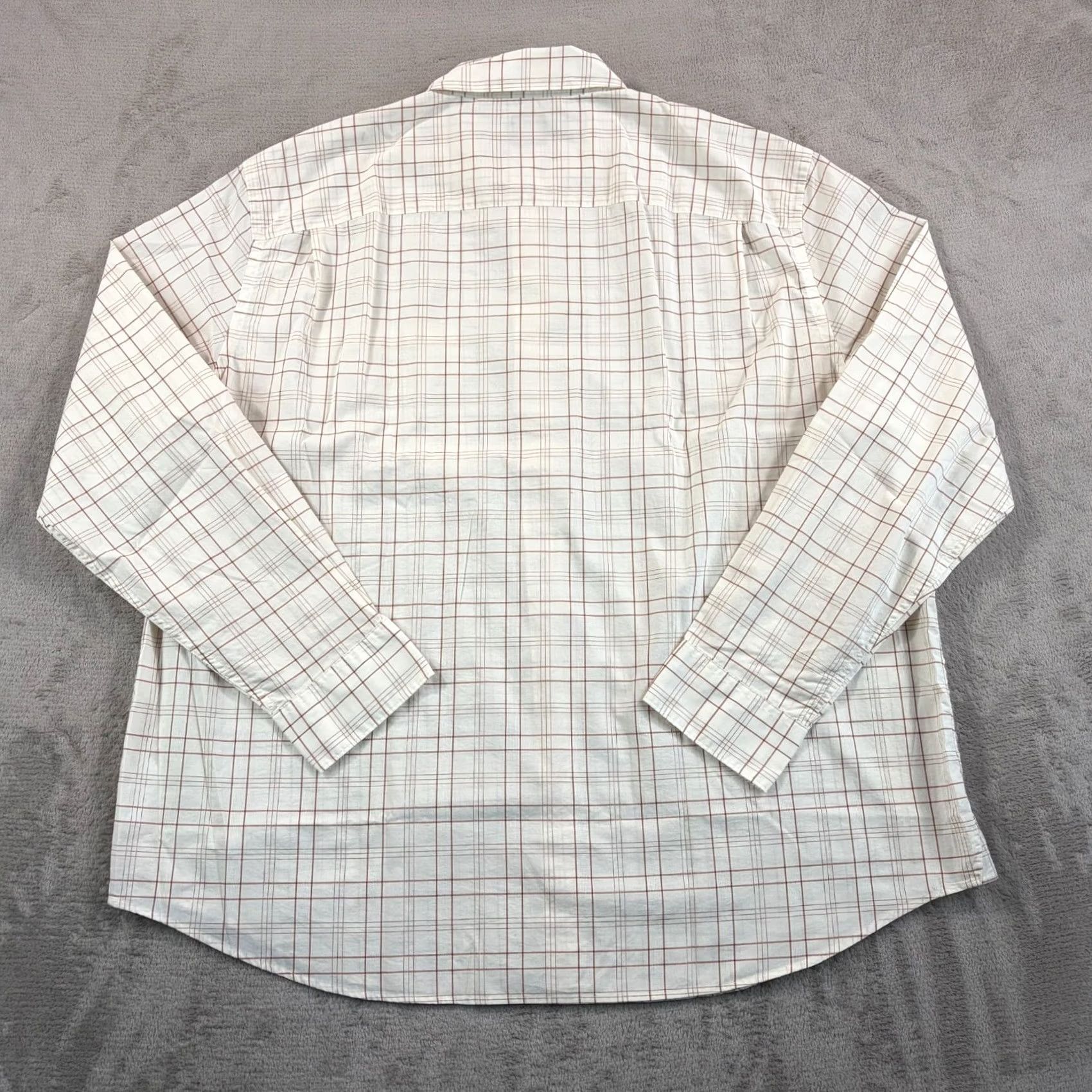 Todd Snyder Todd Snyder Poplin Big Shirt Plaid Bisque Beige XL Mens Button-Up Shirt Casual Relaxed Fit NWT Size US XL / EU 56 / 4 - 6 Thumbnail