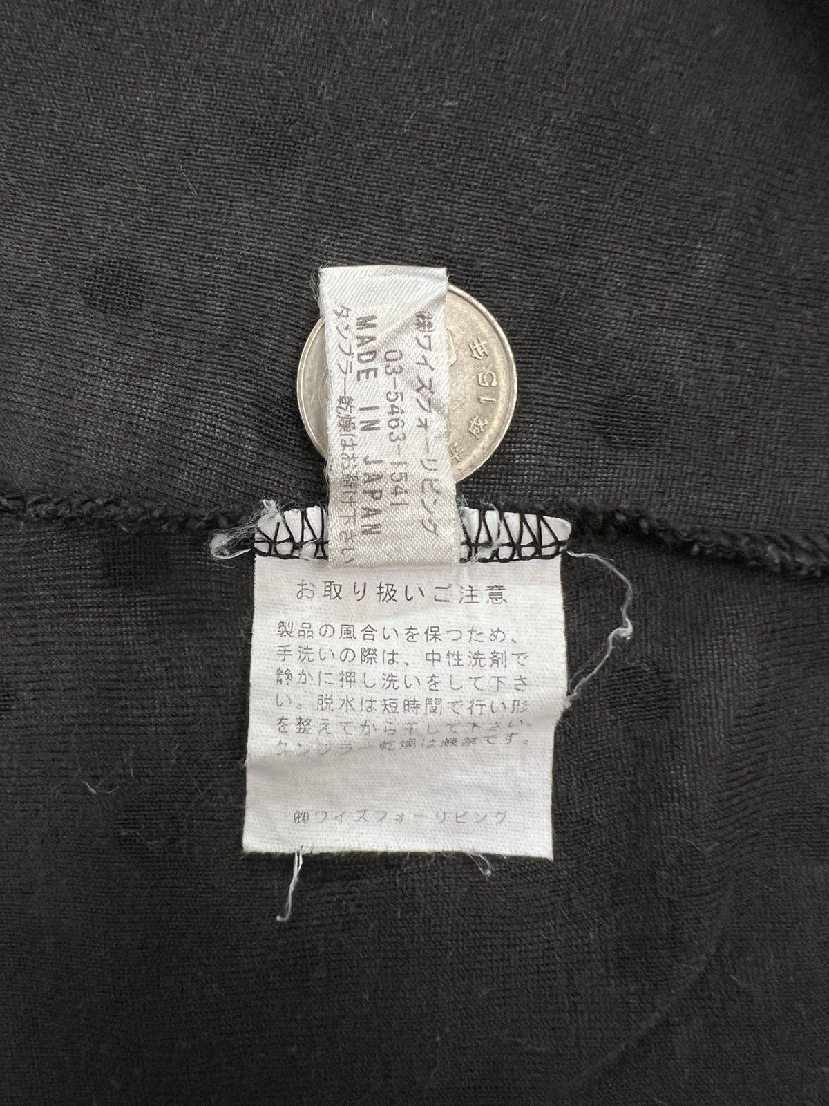 Yohji Yamamoto Y’s for Living Yohji Yamamoto Distressed Reconstructed Tees Size US S / EU 44-46 / 1 - 10 Thumbnail