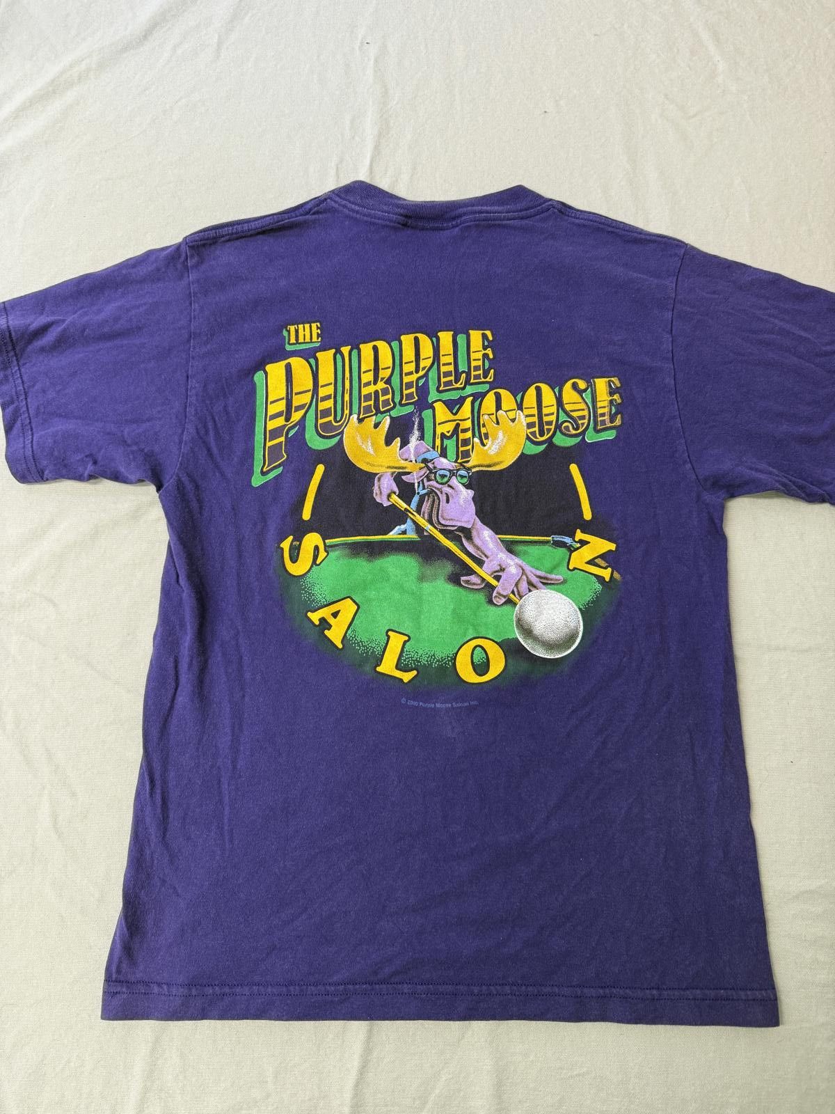 Designer The Purple Moose Saloon T-shirt Pool Hall Ocean City Tee M Size US M / EU 48-50 / 2 - 1 Thumbnail