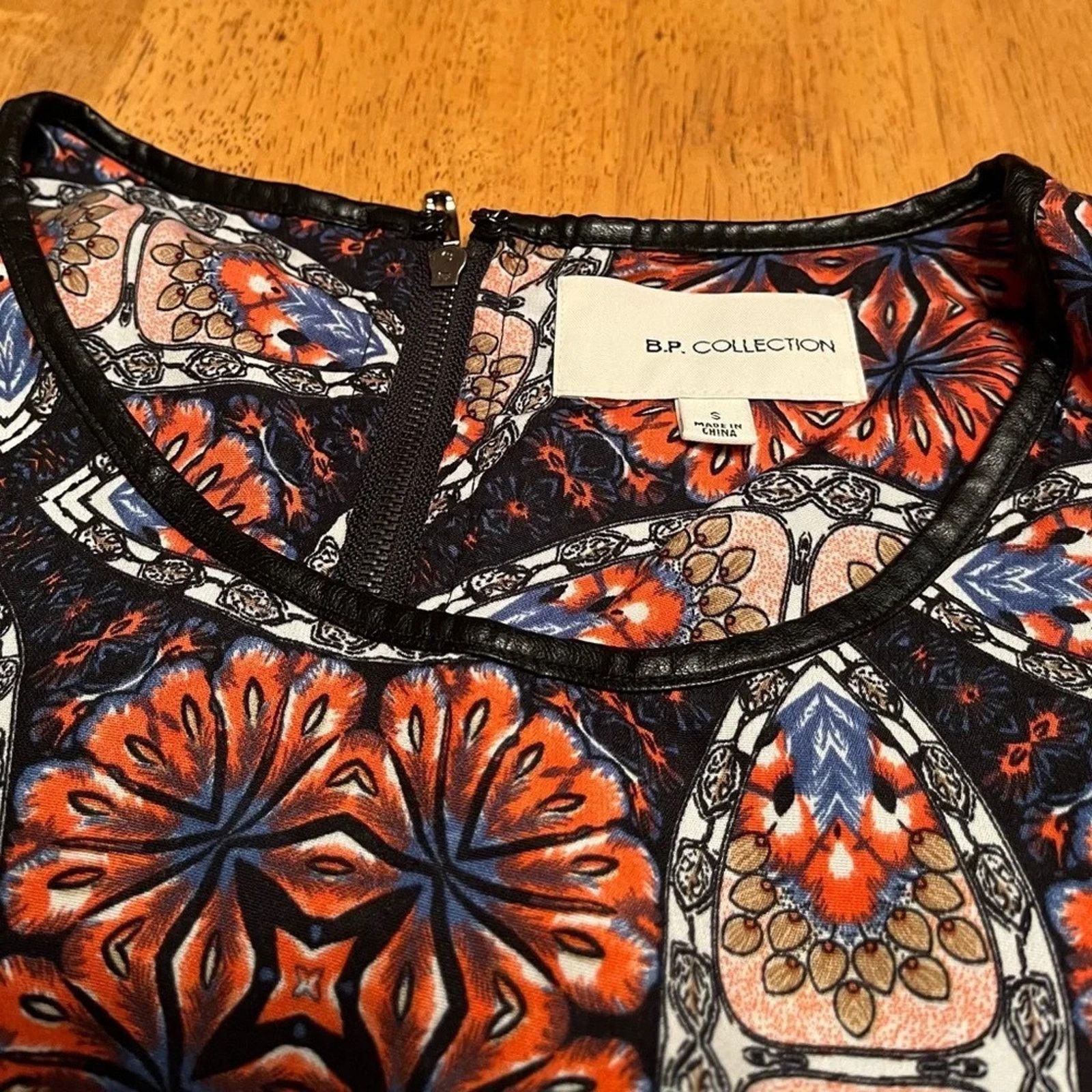 BP. BP Collection geometric pattern dress, size small Size S / US 4 / IT 40 - 2 Thumbnail