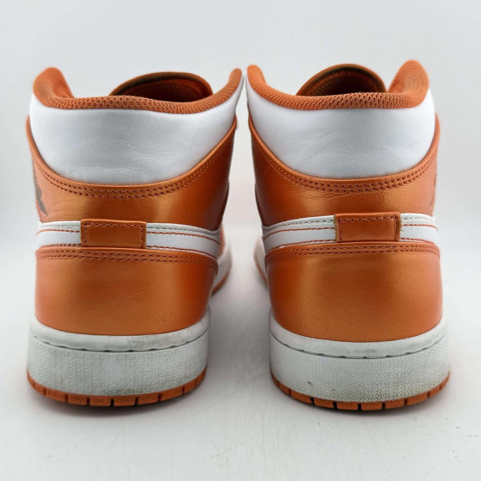 Jordan Brand Jordan 1 Mid Metallic Orange OG Box 9.5 Used Size US 9.5 / EU 42-43 - 5 Thumbnail