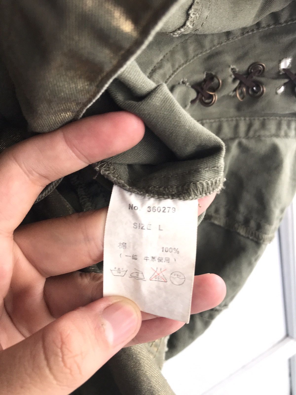 If Six Was Nine × Japanese Brand × Le Grande Bleu (L.G.B.) Midas Distressed Button Up Shirt Punk Seditionaries Size US S / EU 44-46 / 1 - 8 Thumbnail