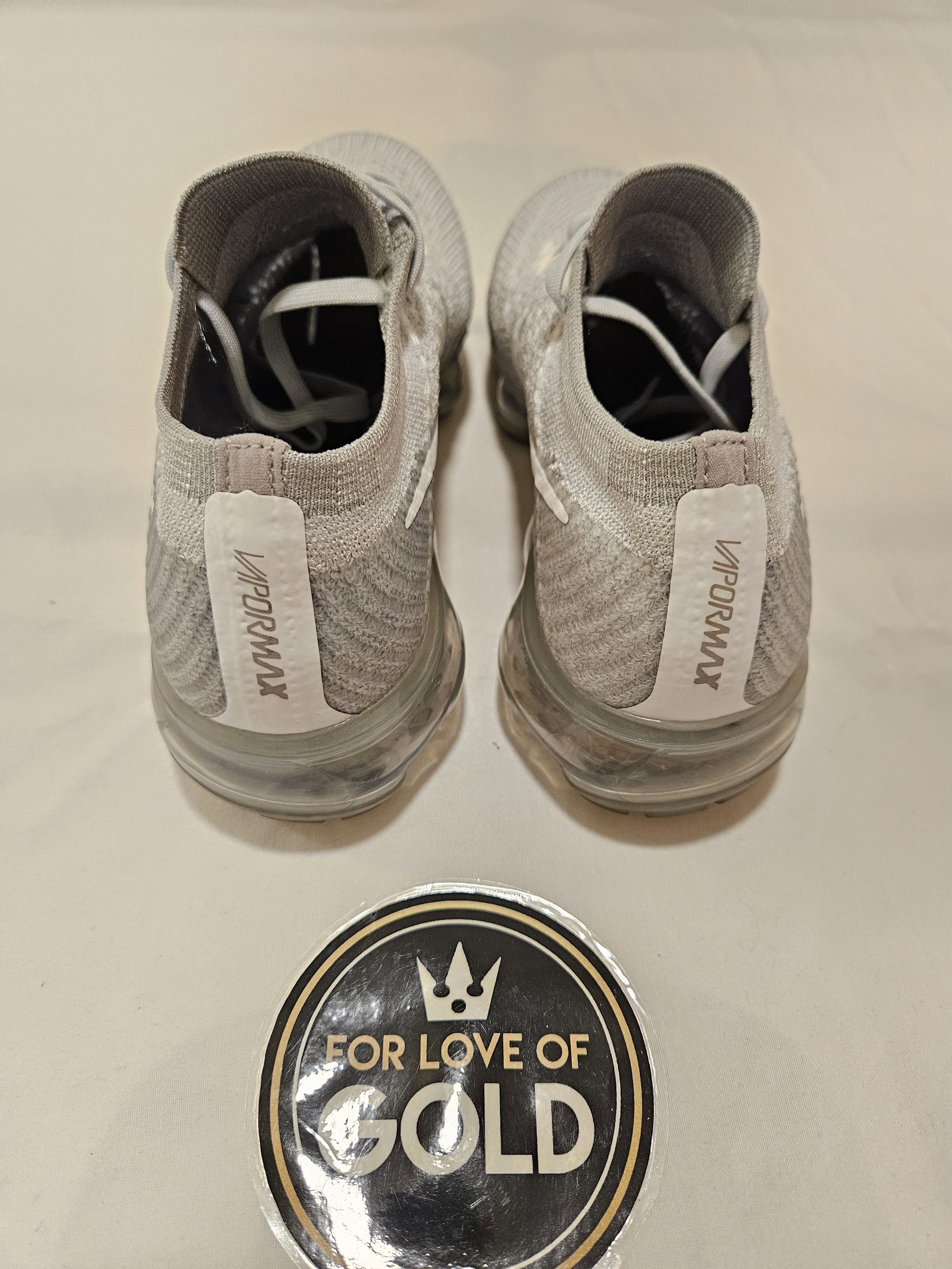 Nike 2017 Nike Air VaporMax Pure Platinum shoes Size US 5 / IT 35 - 6 Thumbnail