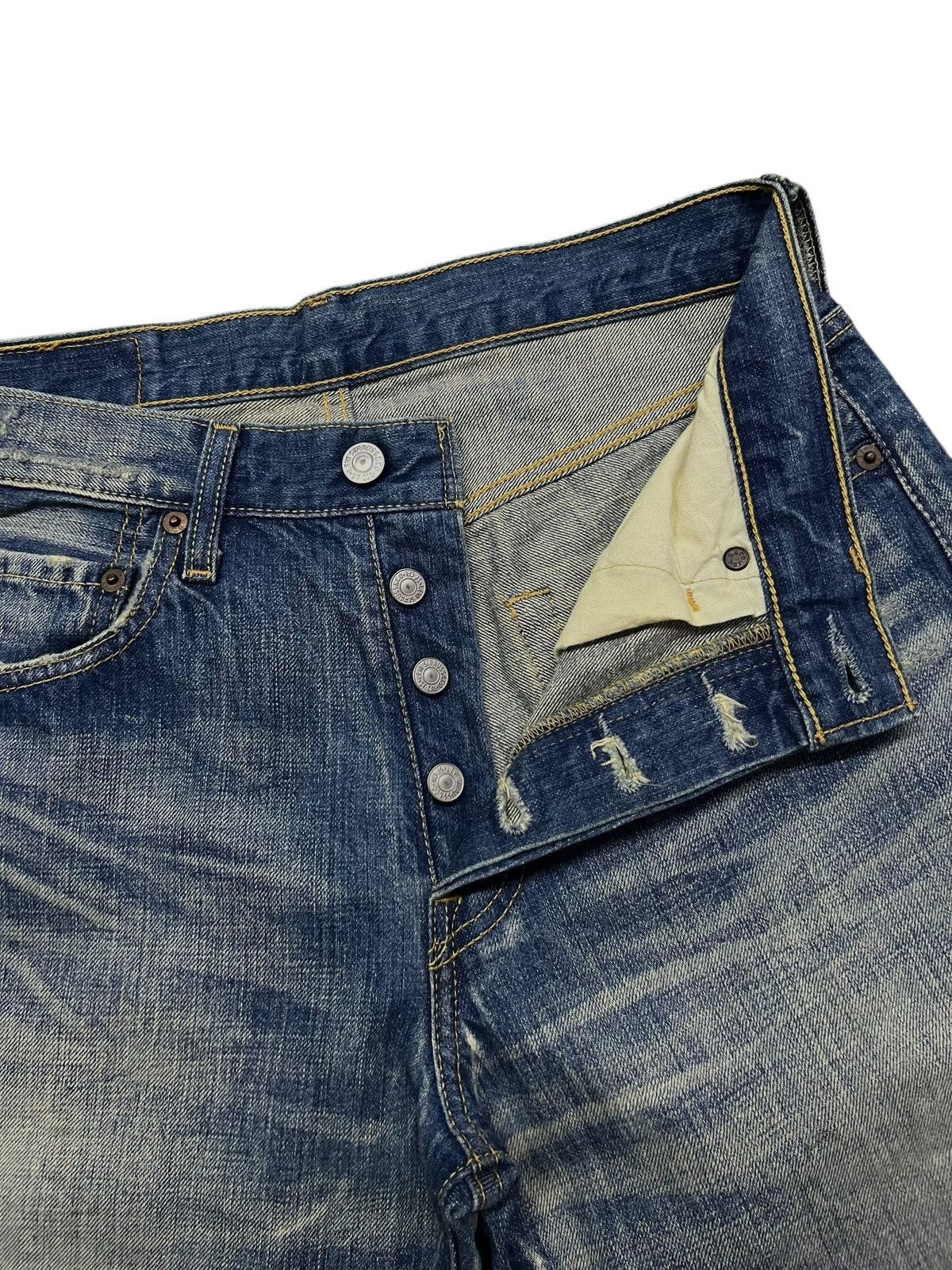 Levi's Vintage Levi’s Japan 501 Japanese Denim Vintage Wash - W29 Size US 29 - 9 Thumbnail