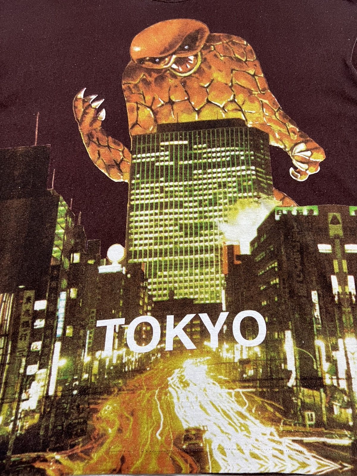 Undercover Undercover - S/S ‘19 - Tokyo Monster Print T-Shirt Bordeaux Size US XL / EU 56 / 4 - 8 Thumbnail
