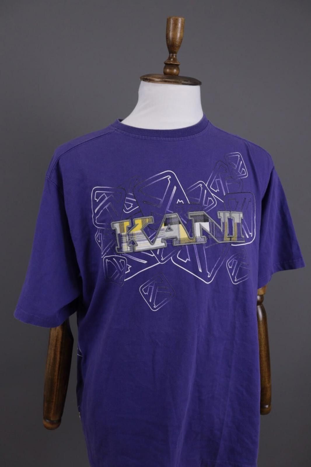 Karl Kani Karl Kani Purple Embroidered Summer Big T-shirt Size S Size US S / EU 44-46 / 1 - 4 Thumbnail