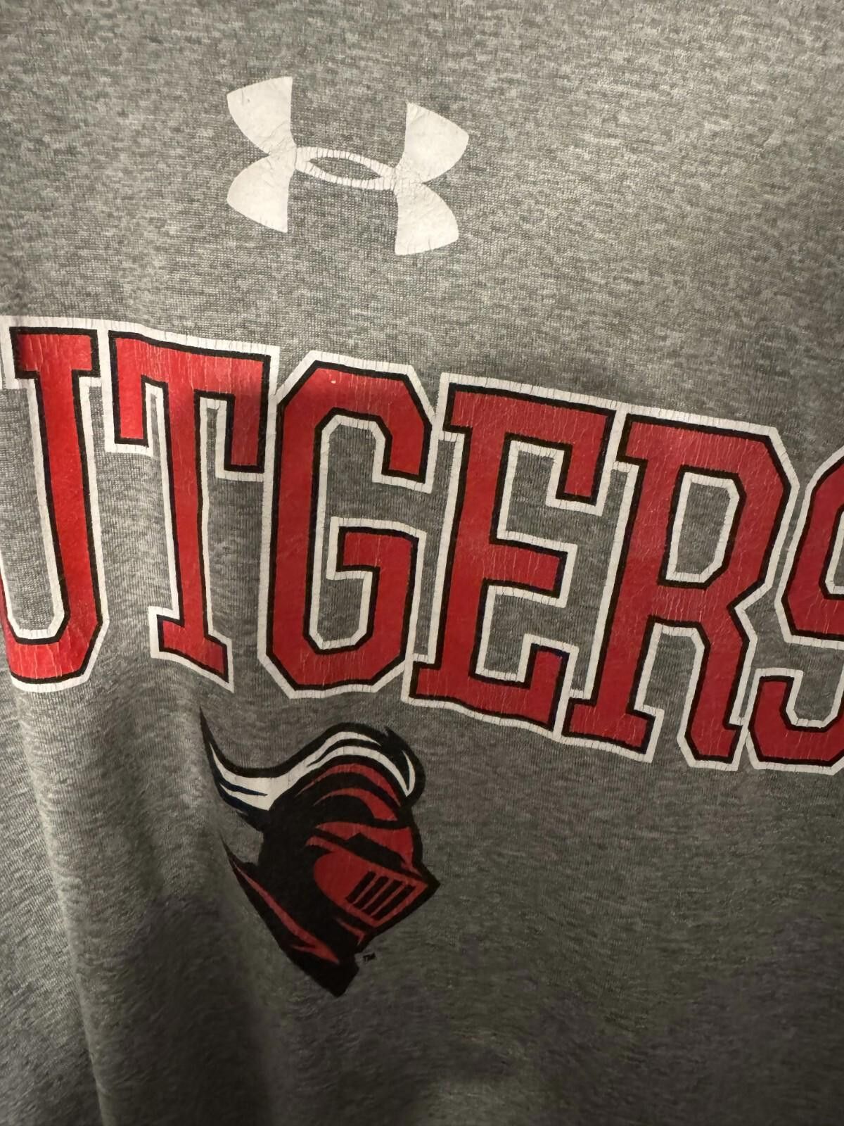 Under Armour Rutgers Scarlet Knights Under Armour T-Shirt Men's XL Gray Size ONE SIZE - 4 Thumbnail