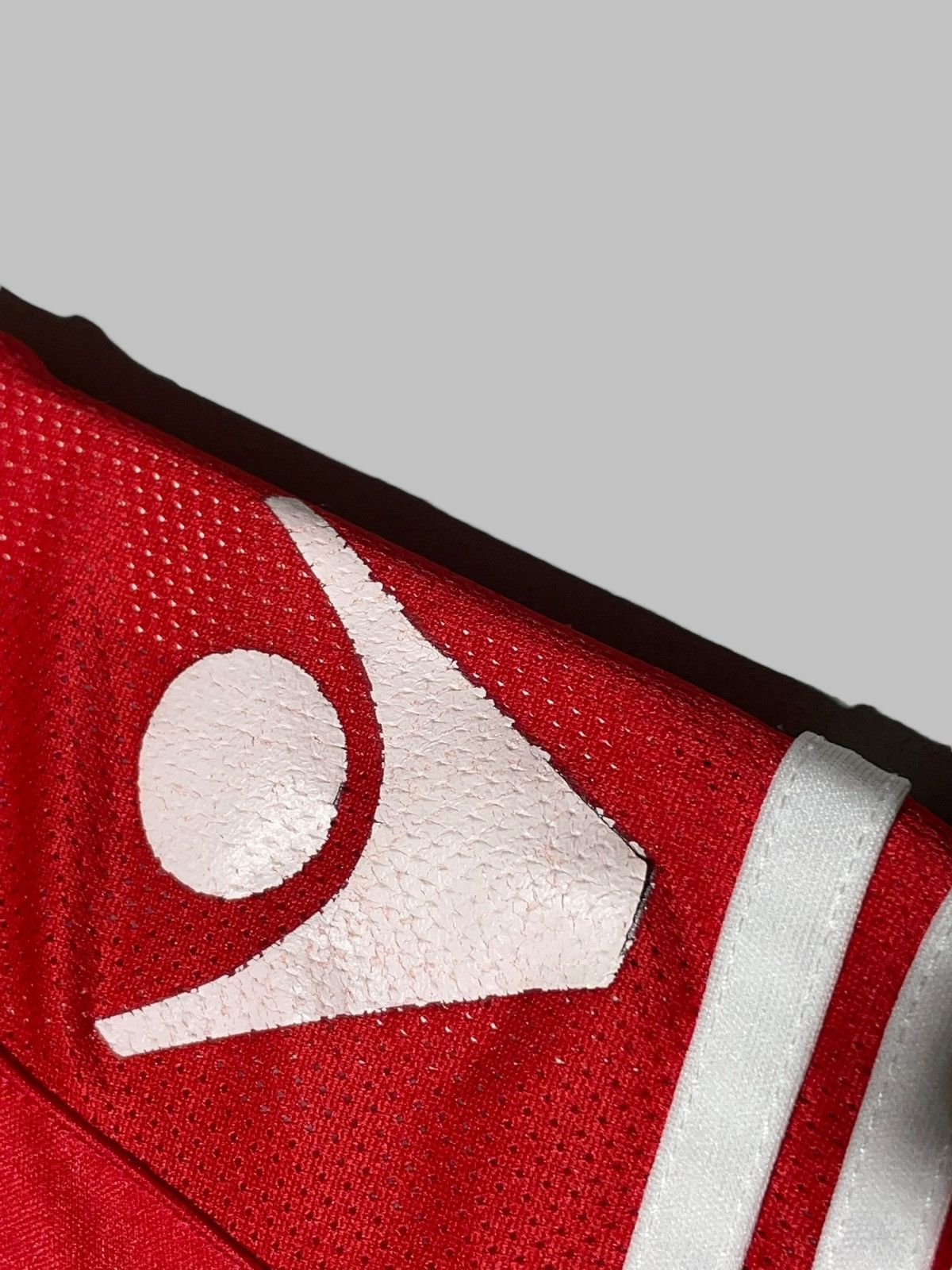 Macron As Monaco Macron 2010/11 Home Football Shirt Soccer Jersey Size US M / EU 48-50 / 2 - 7 Thumbnail