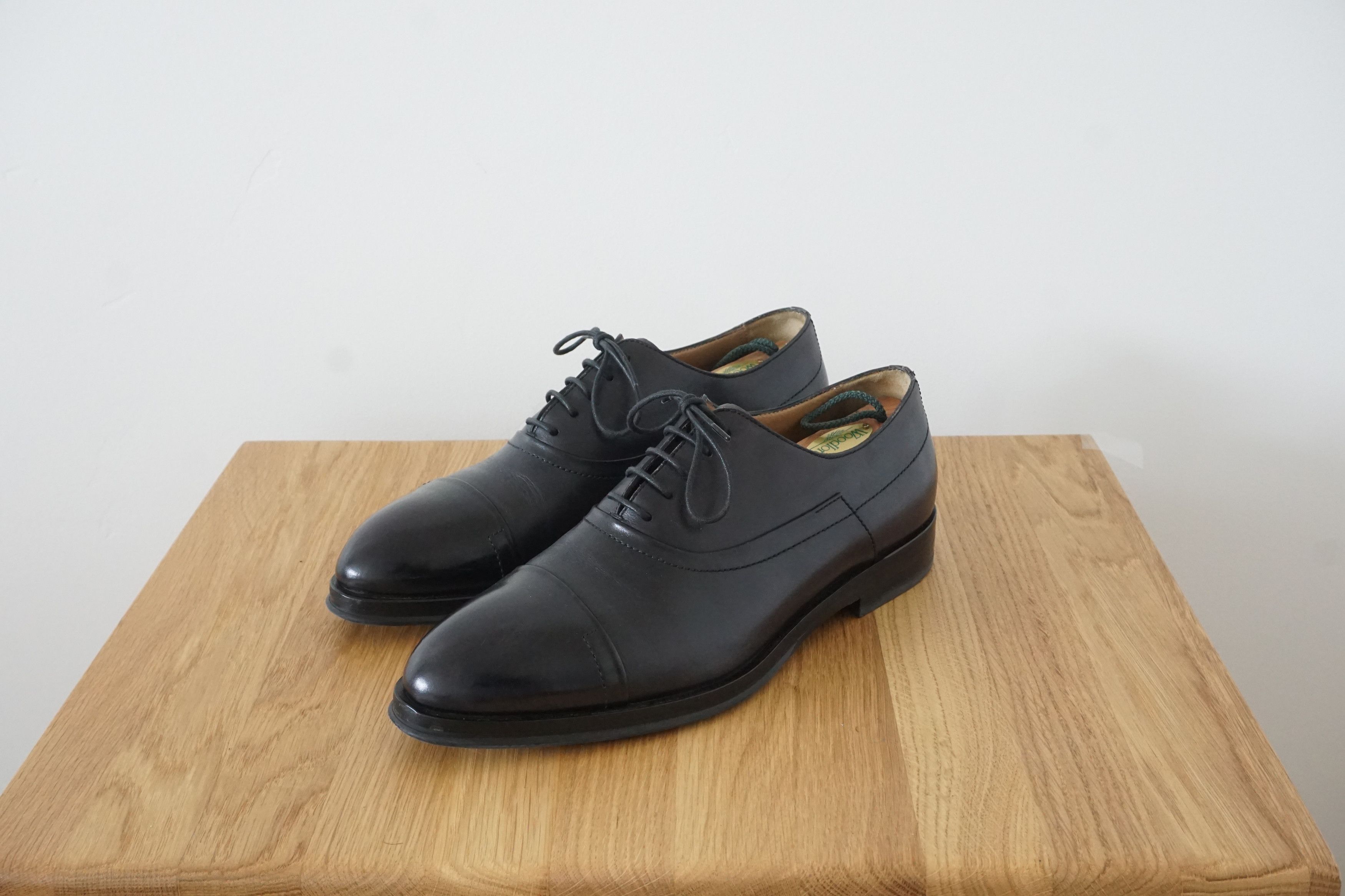 image of Berluti x Haider Ackermann Fw17 Bergen Derbies Shoes in Black, Men's (Size 8)