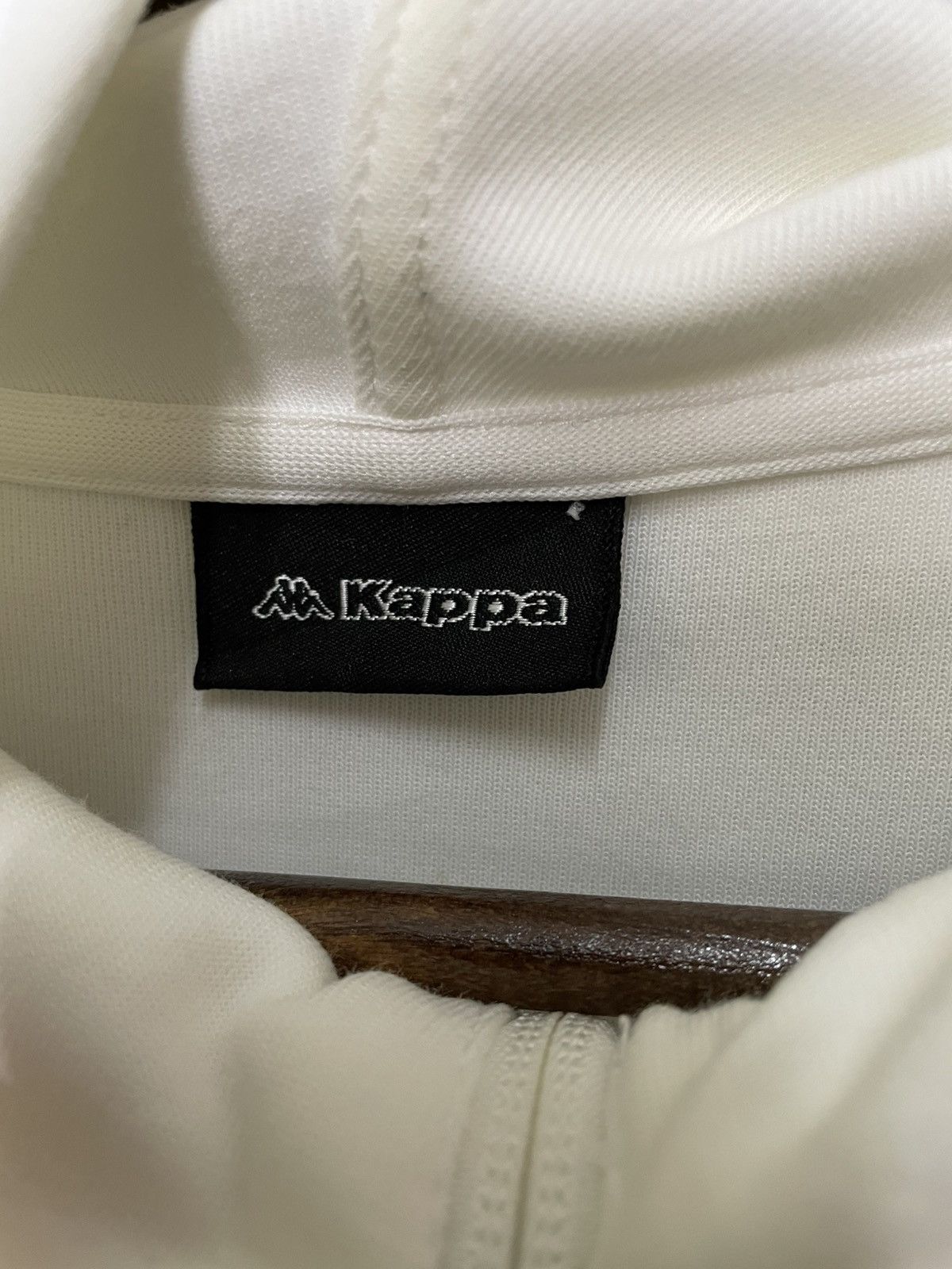 Japanese Brand × Kappa KAPPA hodiee embroidered small logo sweatshirt white Size US S / EU 44-46 / 1 - 18 Thumbnail