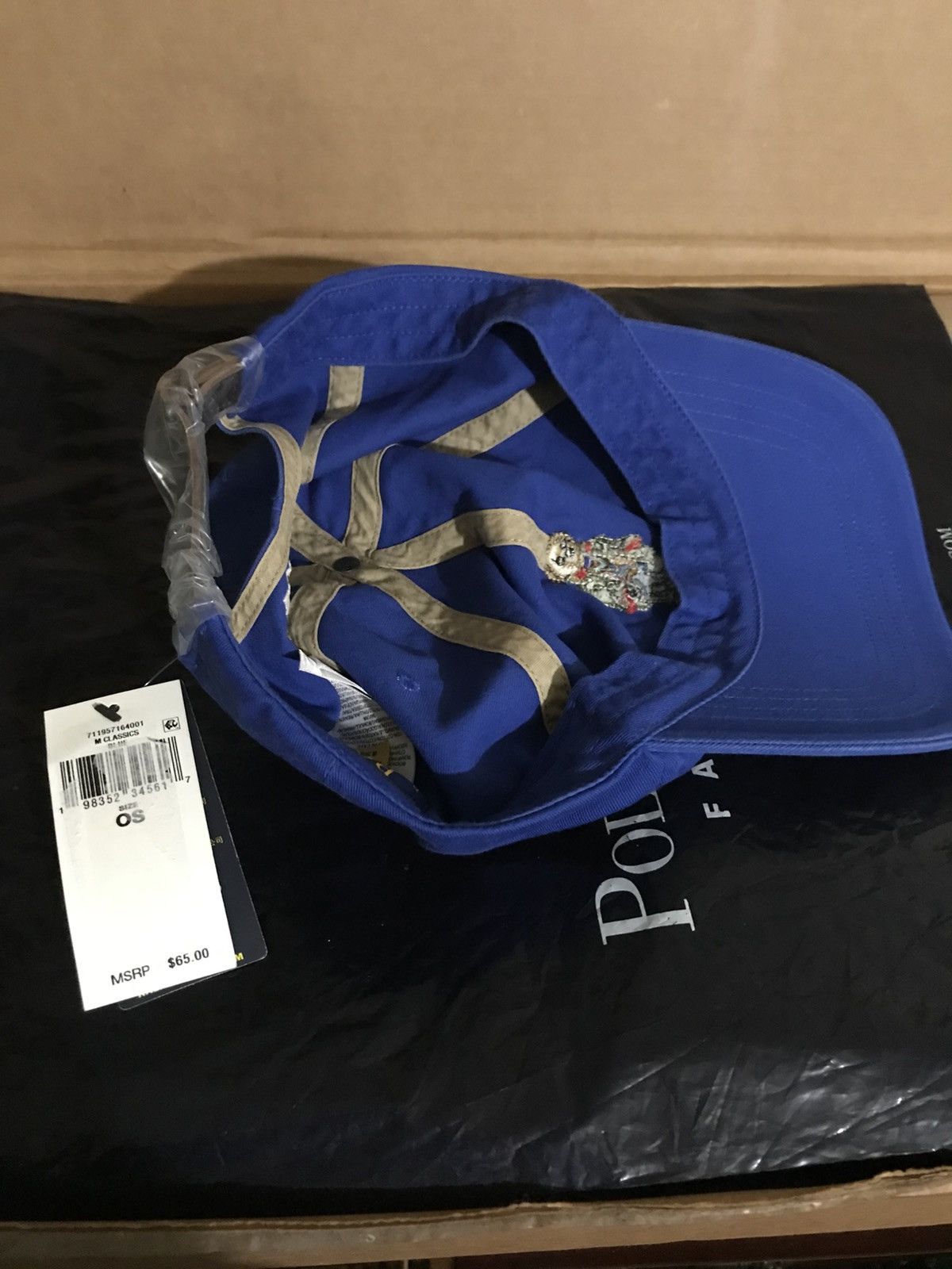 Polo Ralph Lauren Polo Ralph Lauren Polo Bear Blue Cap OS Fits All Size ONE SIZE - 3 Thumbnail