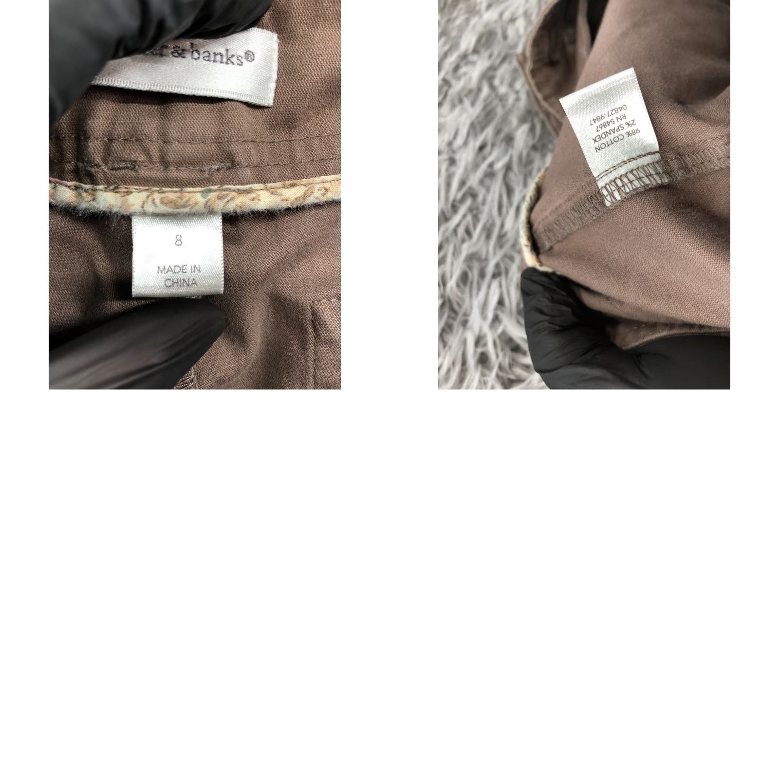 Vintage Christopher & Banks Chino Pants Size 8 Womens Mid Rise Beige Brown pants Regular Size 30" / US 8 / IT 44 - 9 Thumbnail
