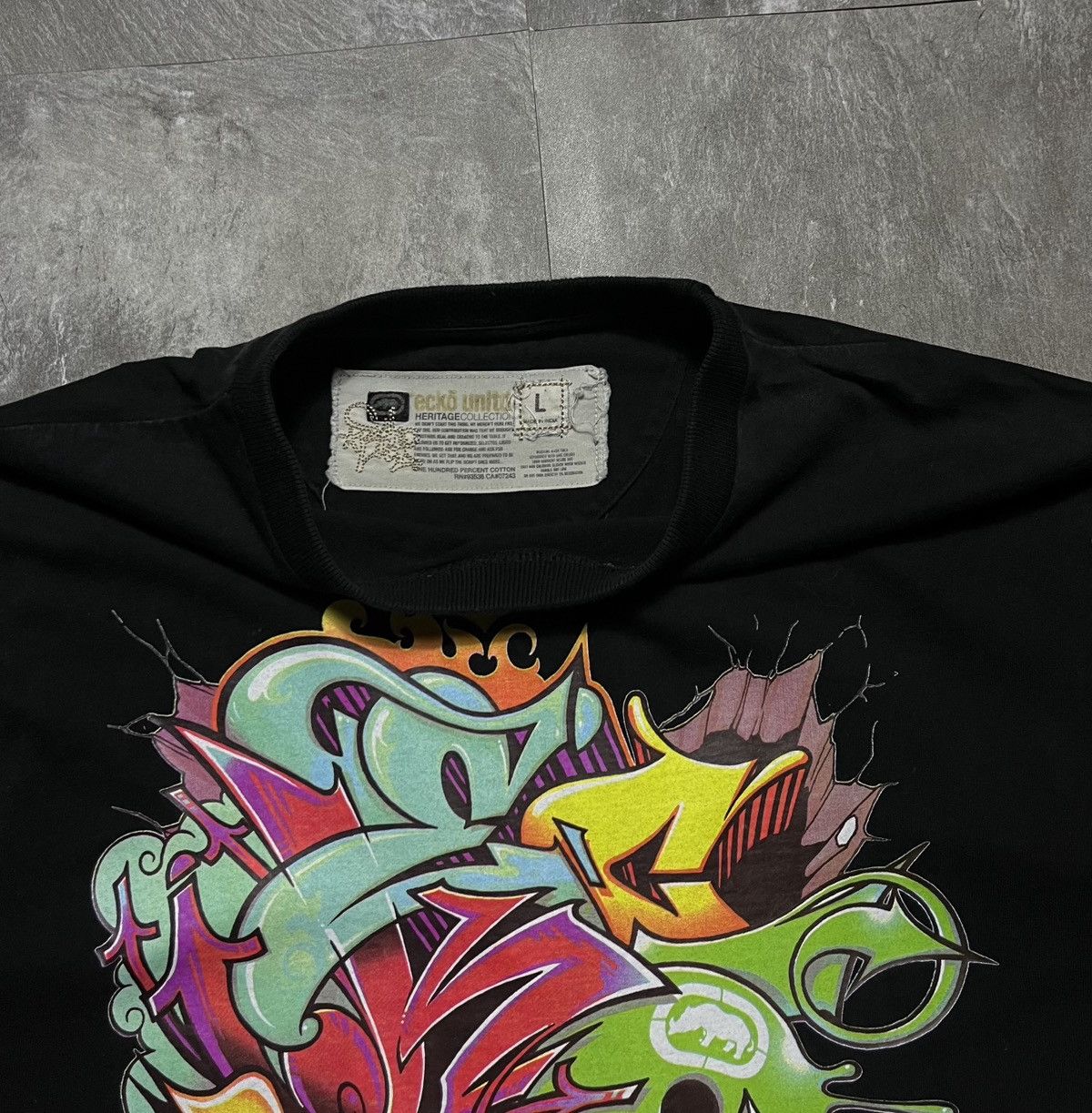 Ecko Unltd. Vintage Ecko Unitd Graphik T Shirt 2000s Size L Size US L / EU 52-54 / 3 - 8 Thumbnail