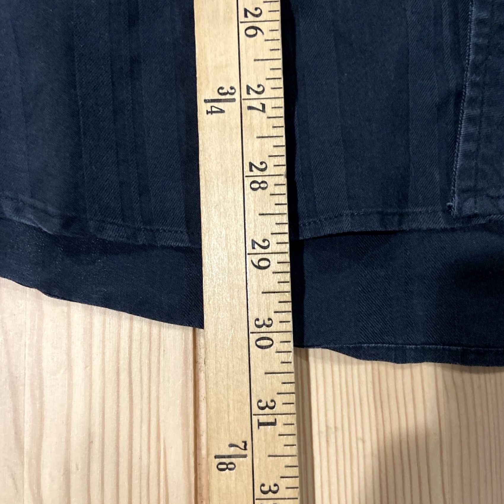 Rusty VINTAGE Rusty Shirt Button-Up Long Sleeve Black XL Men Cotton Polyester Blend Patch Size US XL / EU 56 / 4 - 3 Thumbnail