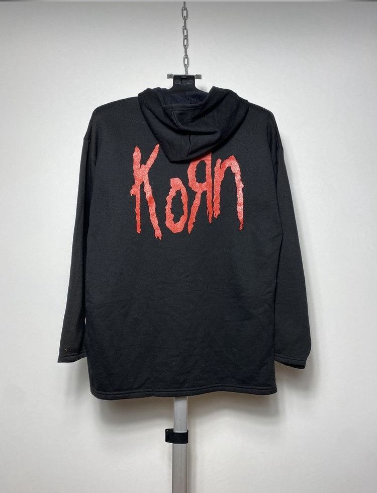 Band Tees Rare Vintage 2000s Korn Oversized Band Hoodie Y2k Size US M / EU 48-50 / 2 - 8 Thumbnail