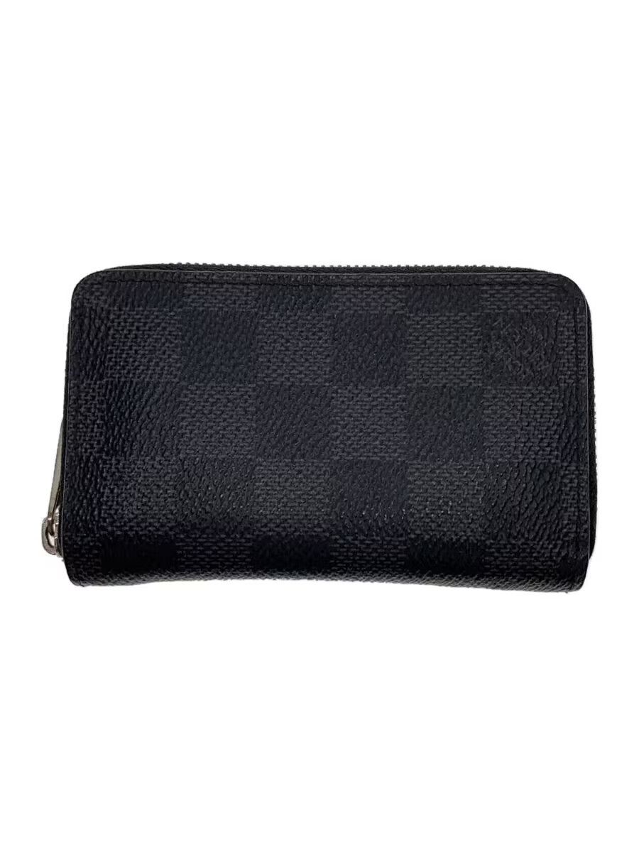 Louis Vuitton Louis Vuitton Damier Graphite Zippy Coin Purse Black Size ONE SIZE - 1 Thumbnail