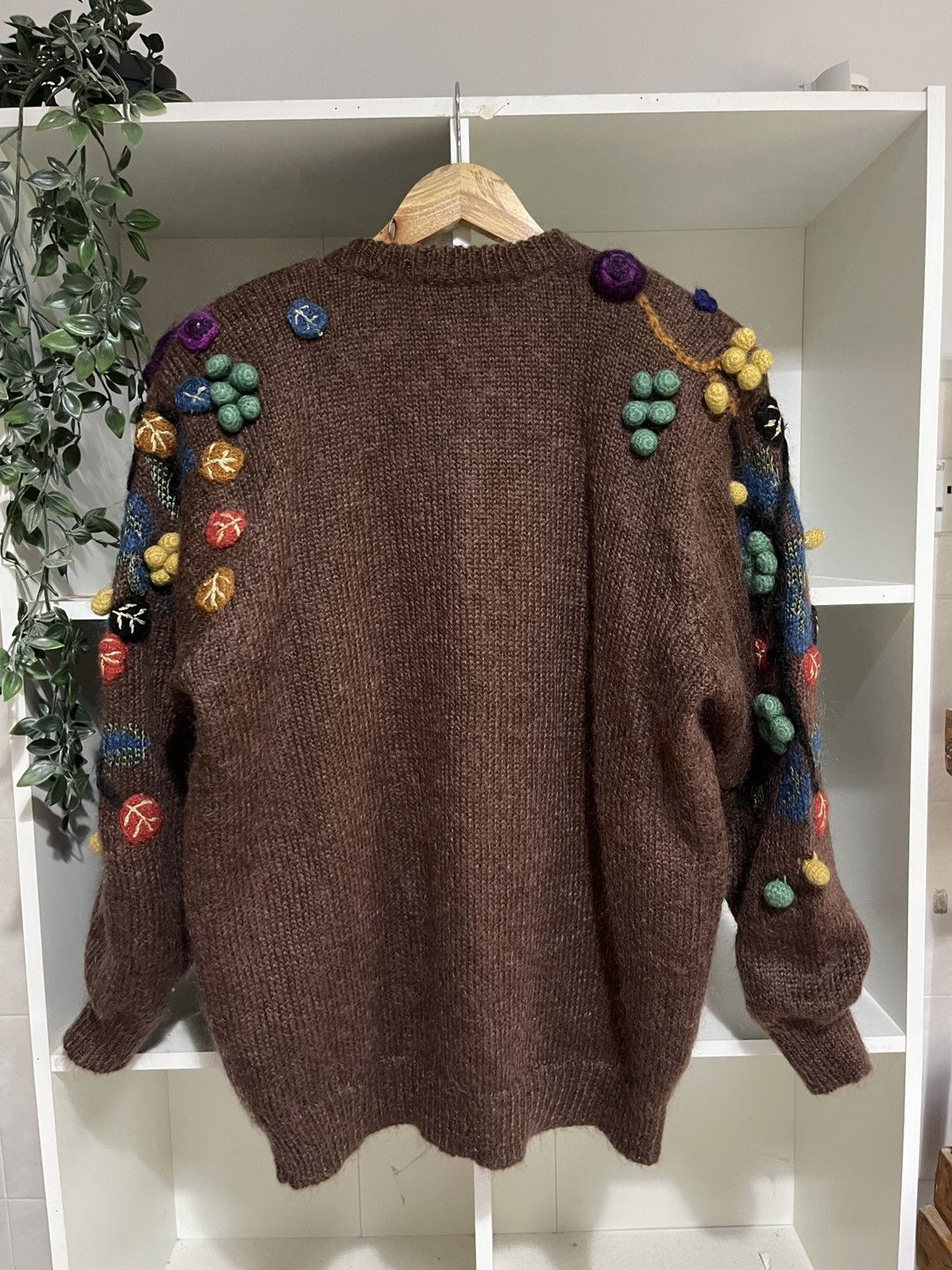 Japanese Brand Vintage Mohair Jacket Nice Design Size L / US 10 / IT 46 - 4 Thumbnail