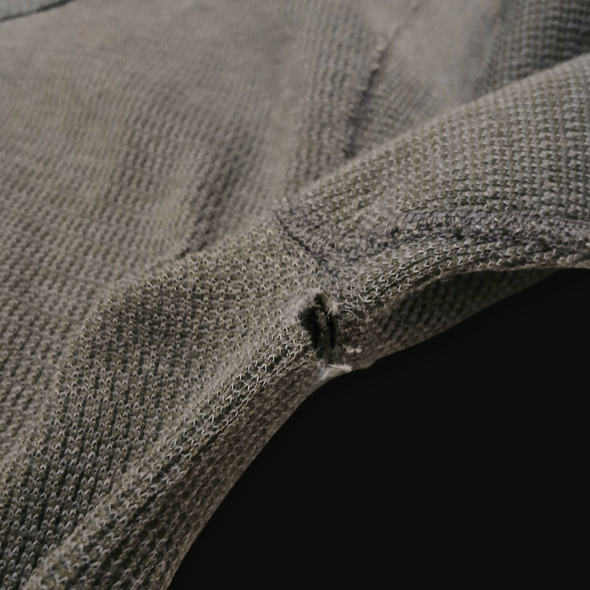 Field & Stream Vtg 70s 80s Field & Stream Grey Waffle Raschel Knit Thermal Size US S / EU 44-46 / 1 - 8 Thumbnail