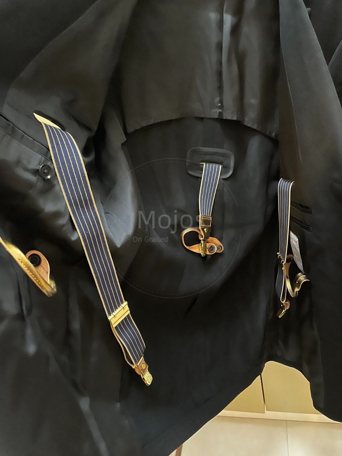Yohji Yamamoto Sz 2 Yohji Yamamoto Pour Homme 07SS Stripe Jacket-2508 Size US M / EU 48-50 / 2 - 4 Thumbnail