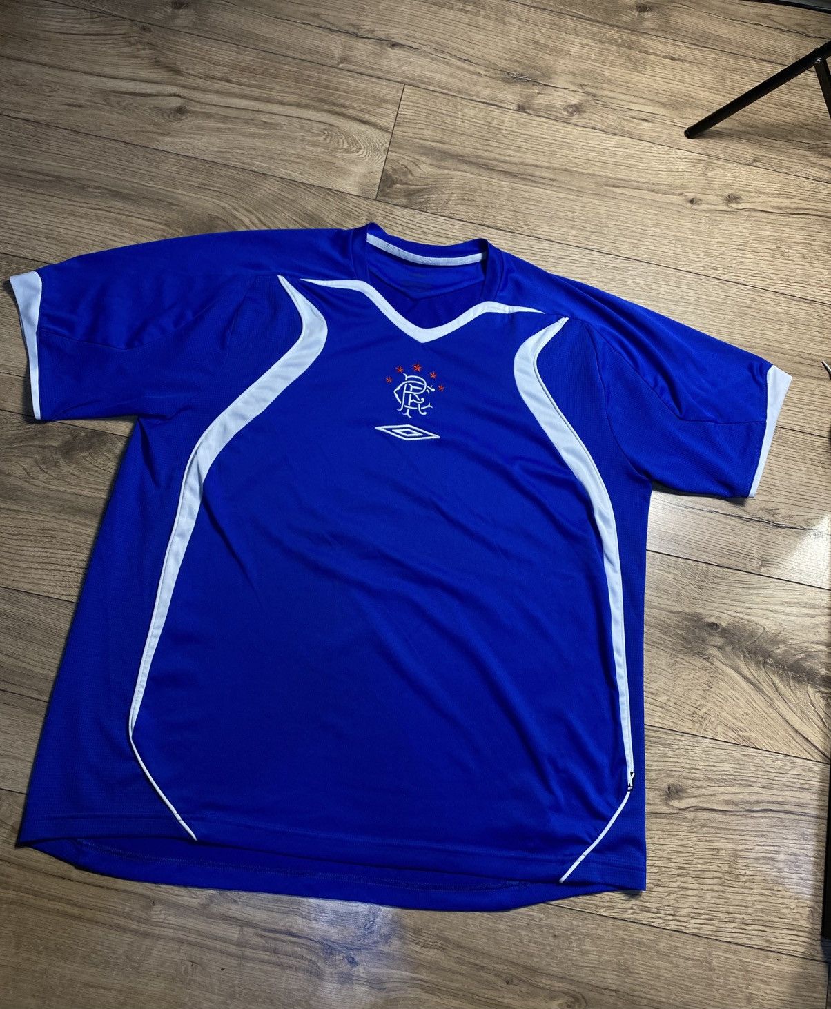 Umbro 2006-07 Rangers FC Umbro Training Shirt Size XXL Vintage Size US XXL / EU 58 / 5 - 1 Thumbnail