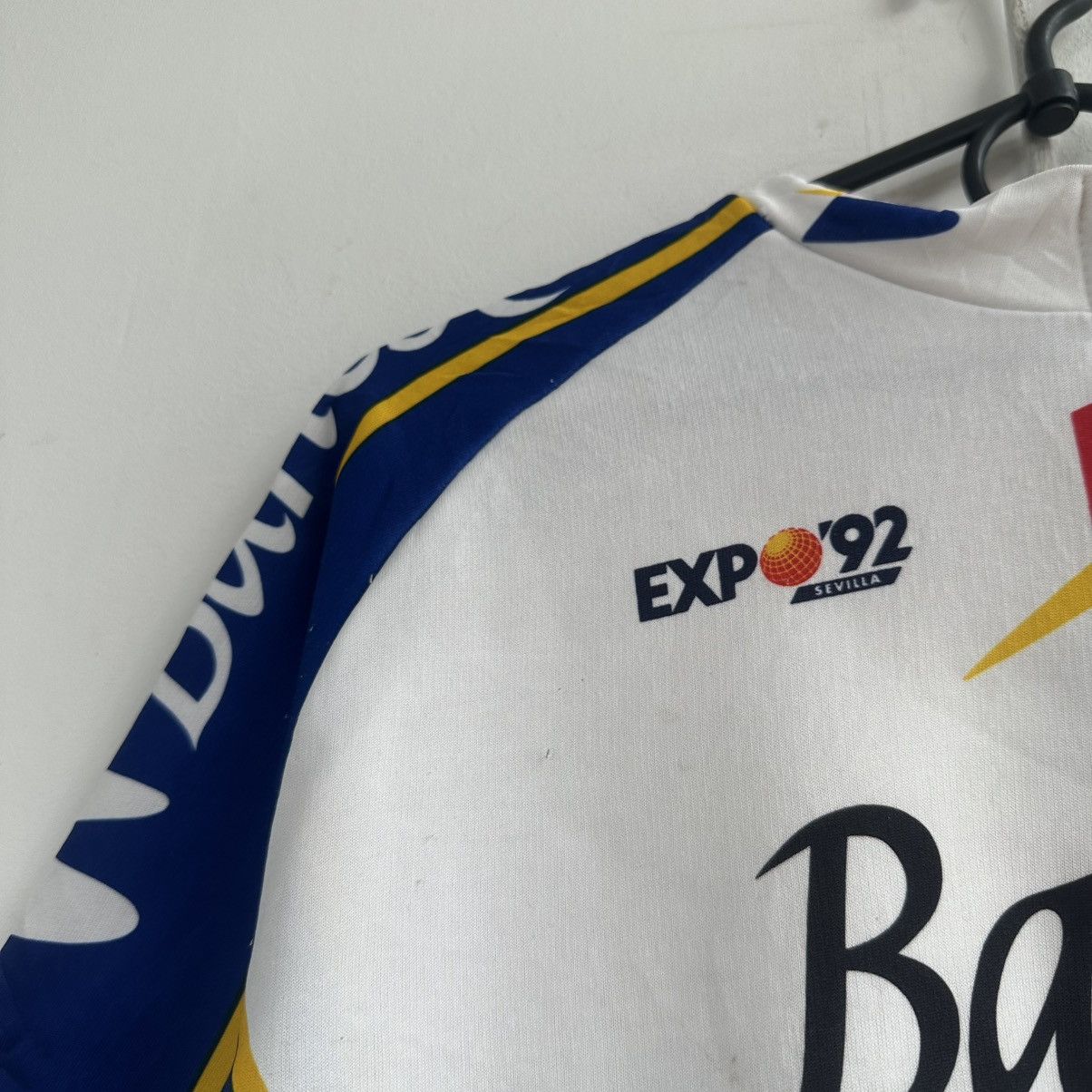 Bicycle Banesto Compagnolo Vintage Cycling Jersey Size US XL / EU 56 / 4 - 5 Thumbnail