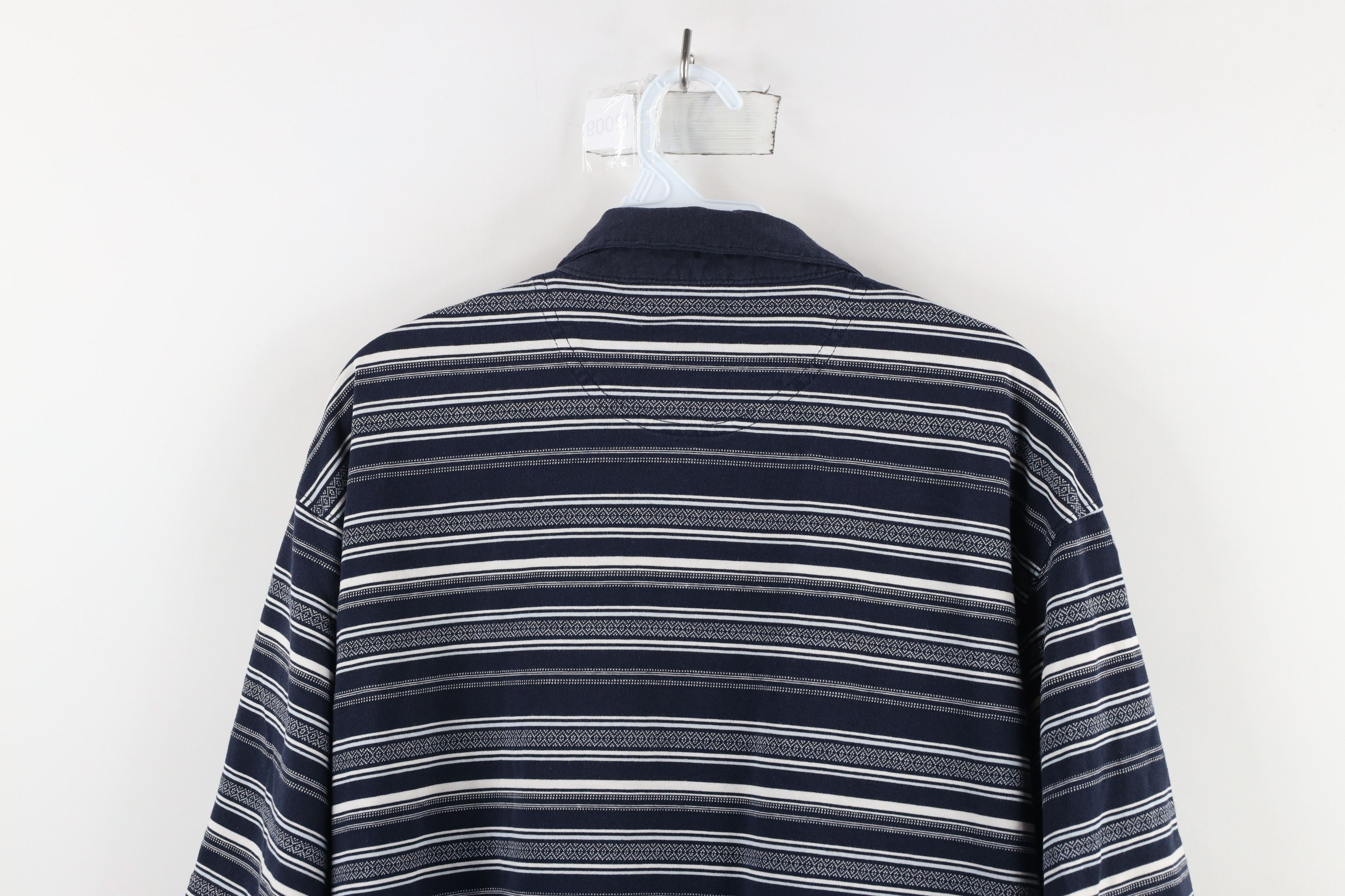 Vintage Vintage 90s Streetwear Fair Isle Collared Golf Polo Shirt Size US XL / EU 56 / 4 - 7 Thumbnail