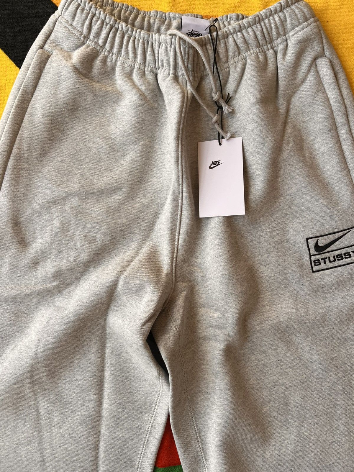 Nike × Stussy XS Nike Stussy Fleece Sweatpants Grey FW25 Fleece joggers Size US 30 / EU 46 - 5 Thumbnail