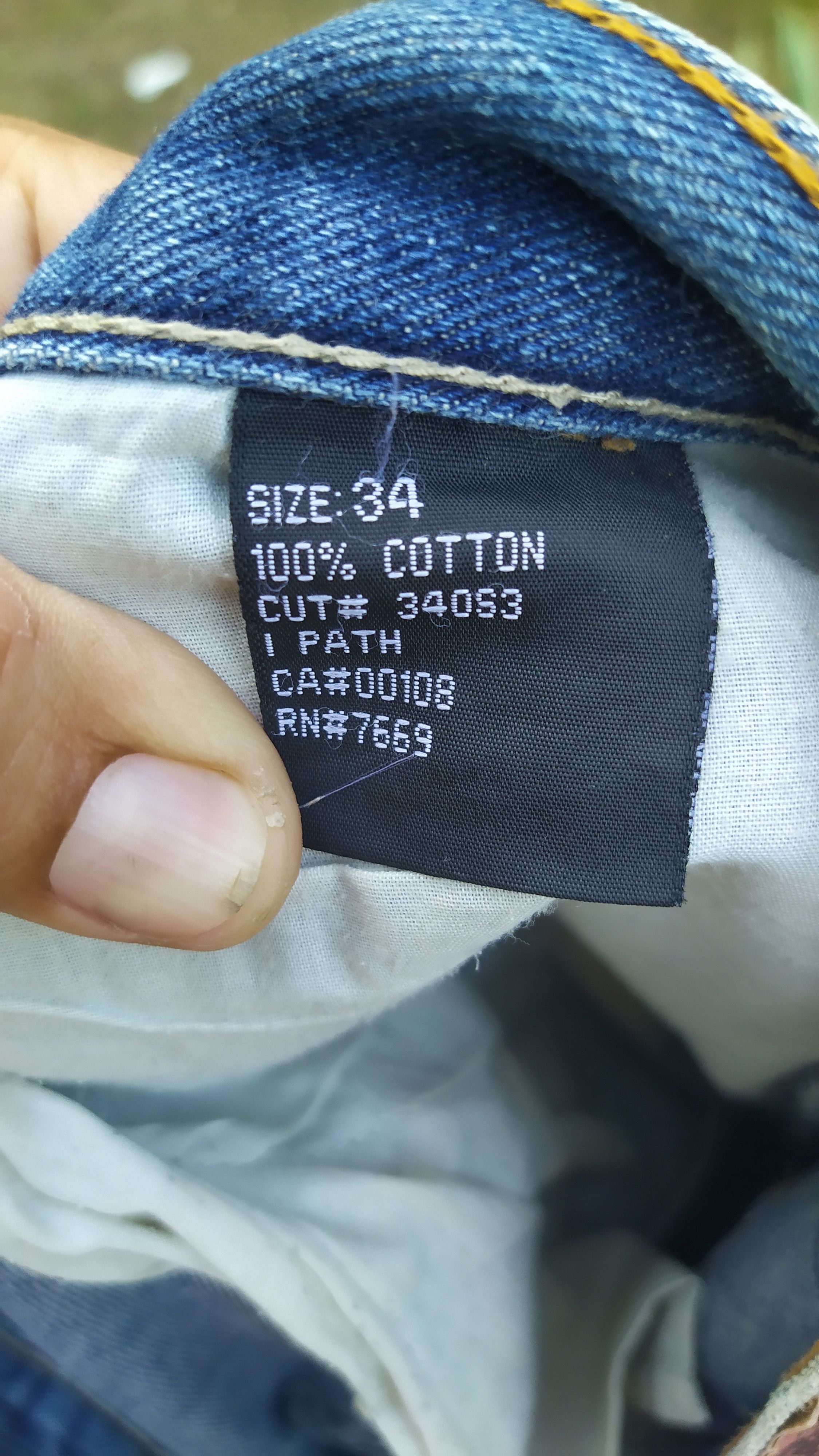Jean Shop Volcom Baggy Cut Denim Vintage Size US 35 - 8 Thumbnail